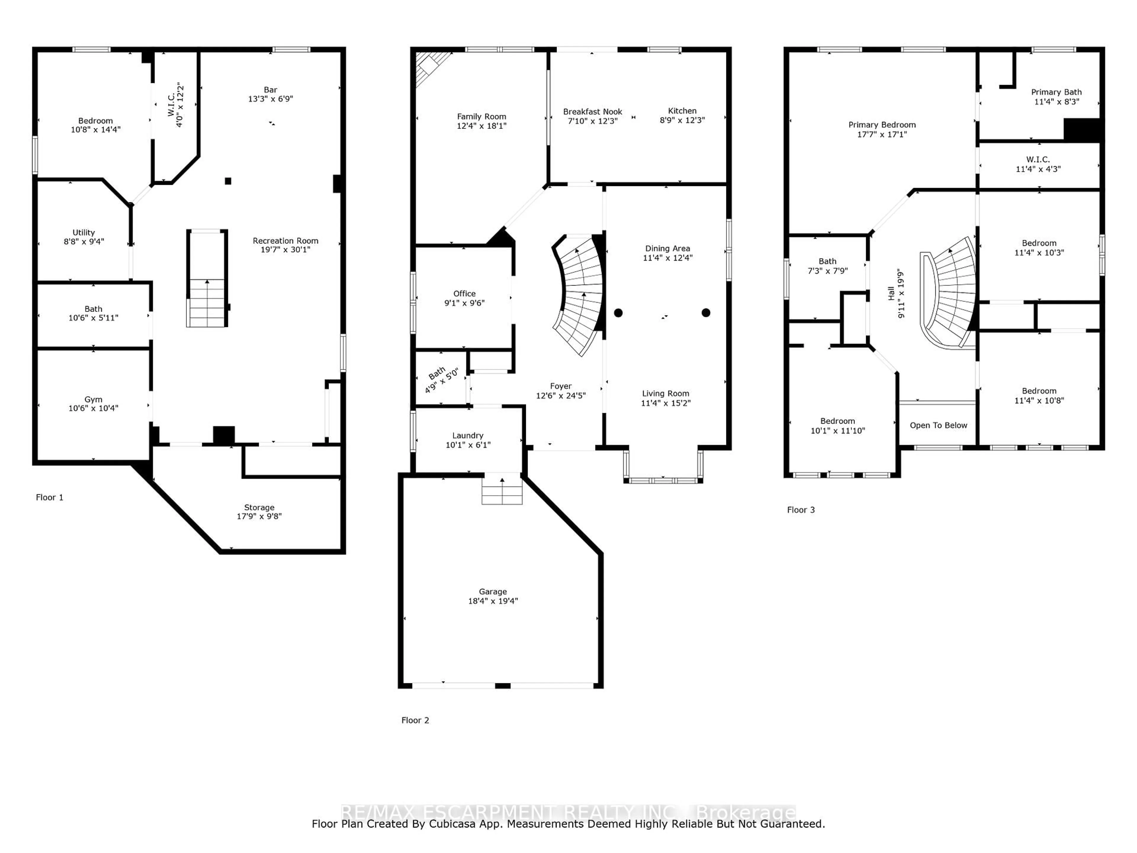 Floor plan for 6431 Lisgar Dr, Mississauga Ontario L5N 6X2