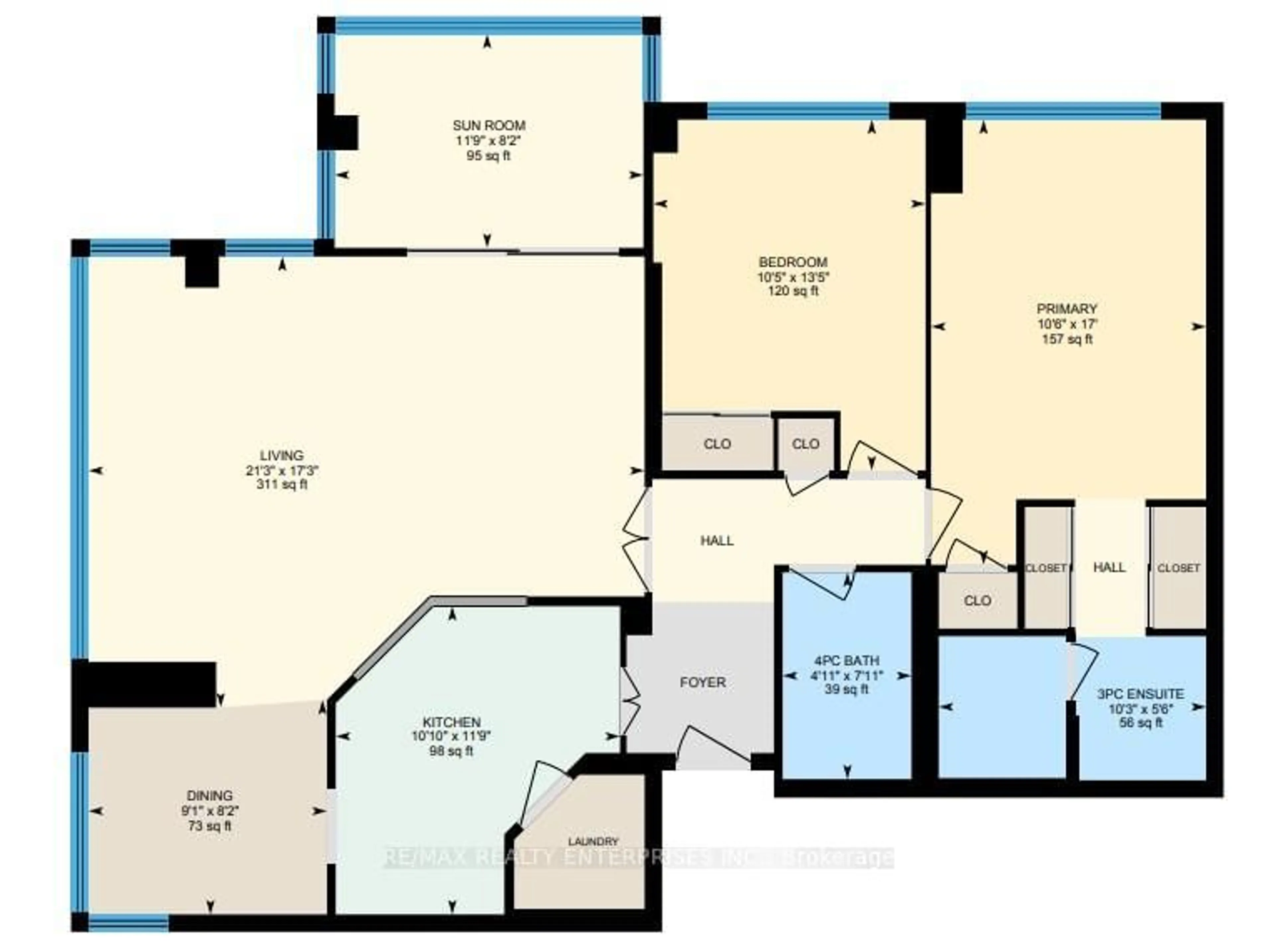 Floor plan for 1271 Walden Circ #PH201, Mississauga Ontario L5J 4R4