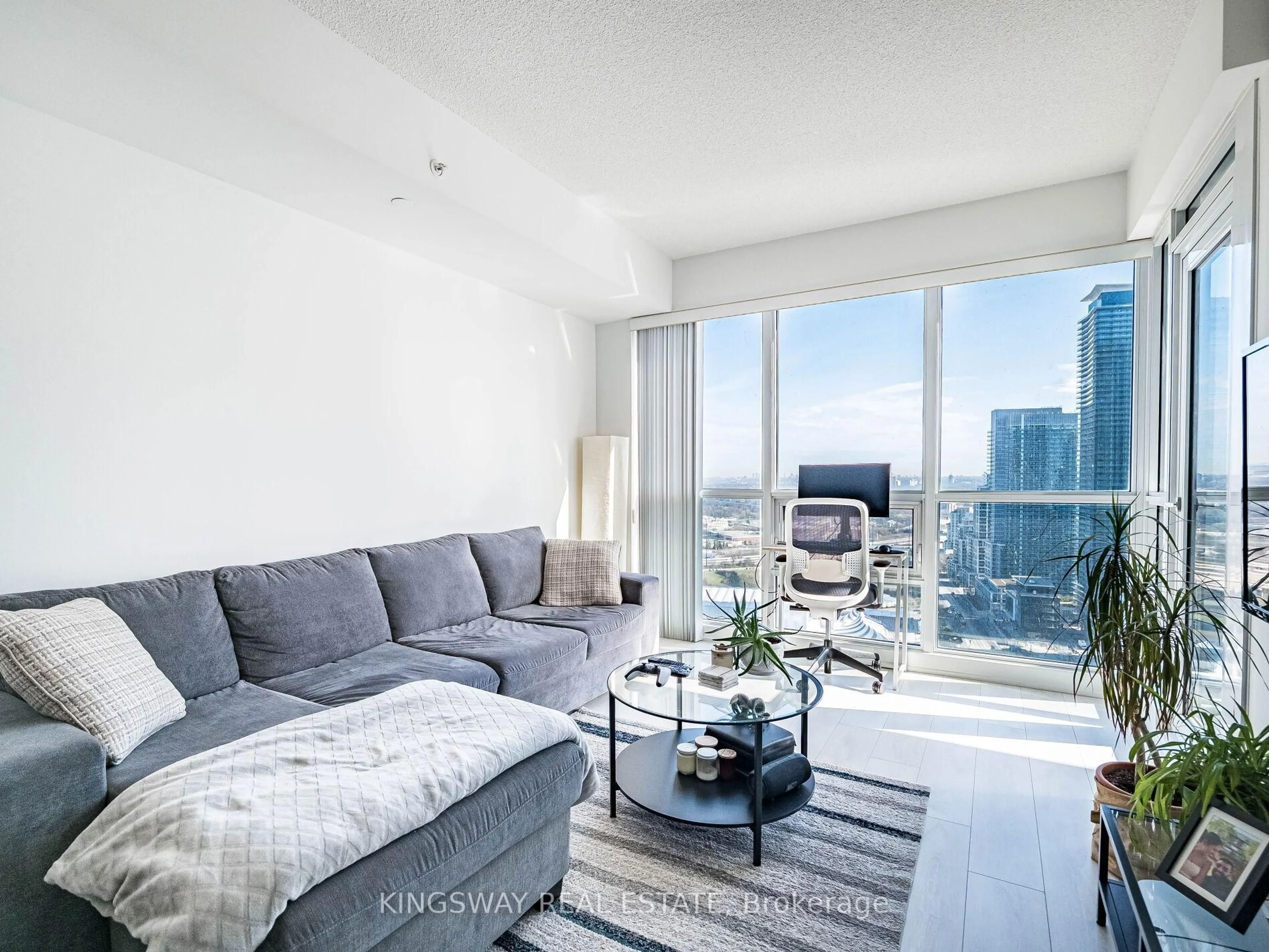 Living room with furniture, unknown for 2200 Lake Shore Blvd #3508, Toronto Ontario M8V 1A4