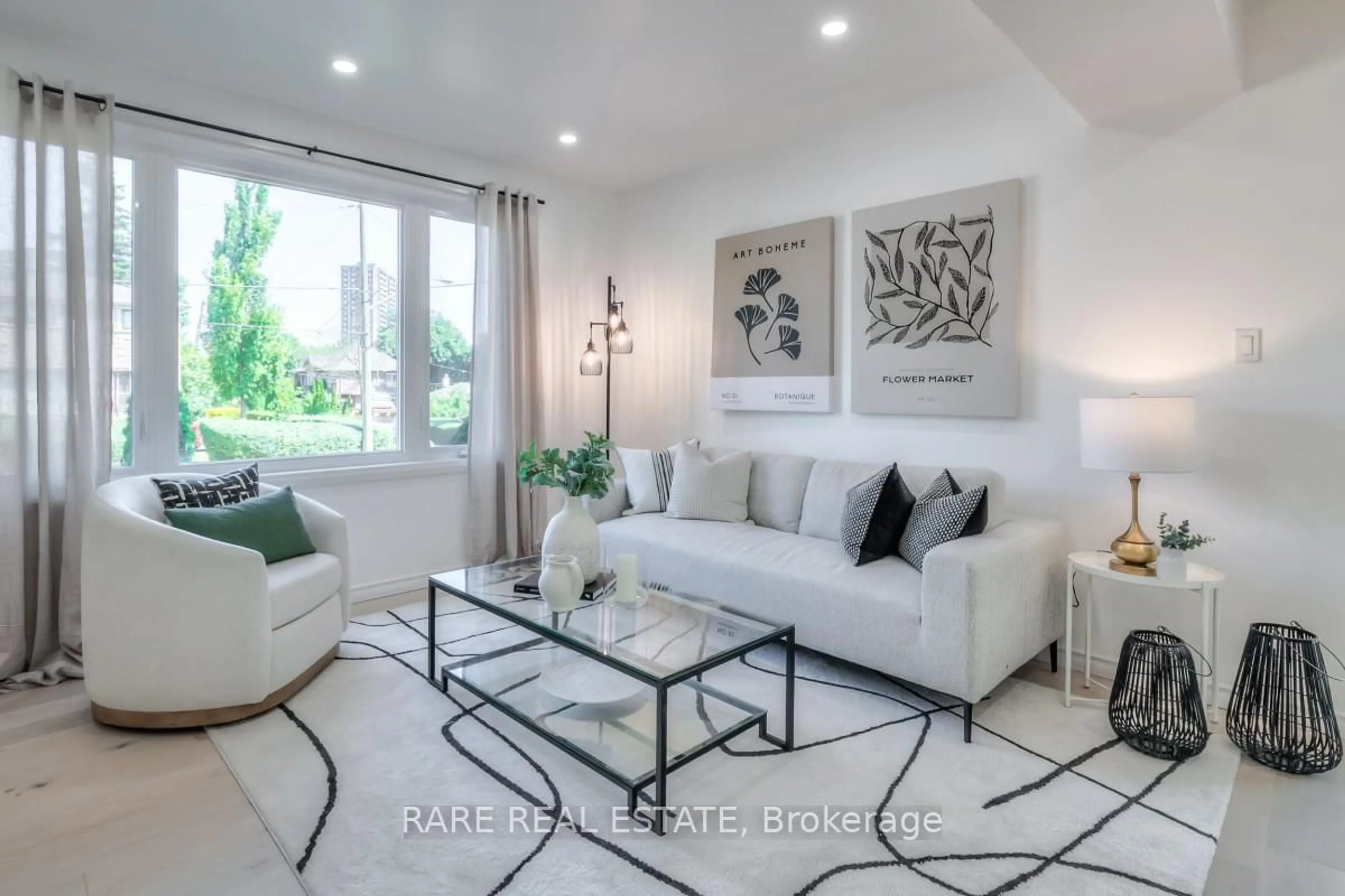 Living room with furniture, unknown for 78 Tilden Cres, Toronto Ontario M9P 1V7