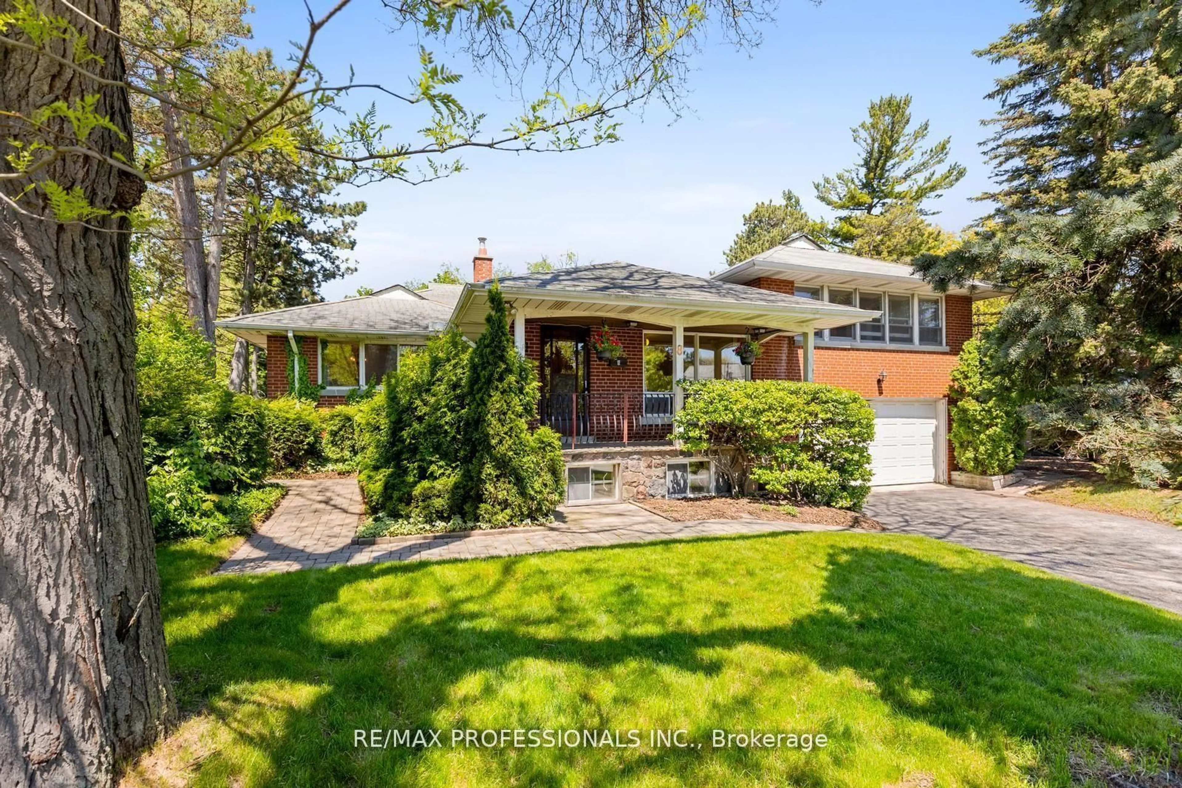 Home with brick exterior material, street for 8 Glendarling Rd, Toronto Ontario M9A 4G2