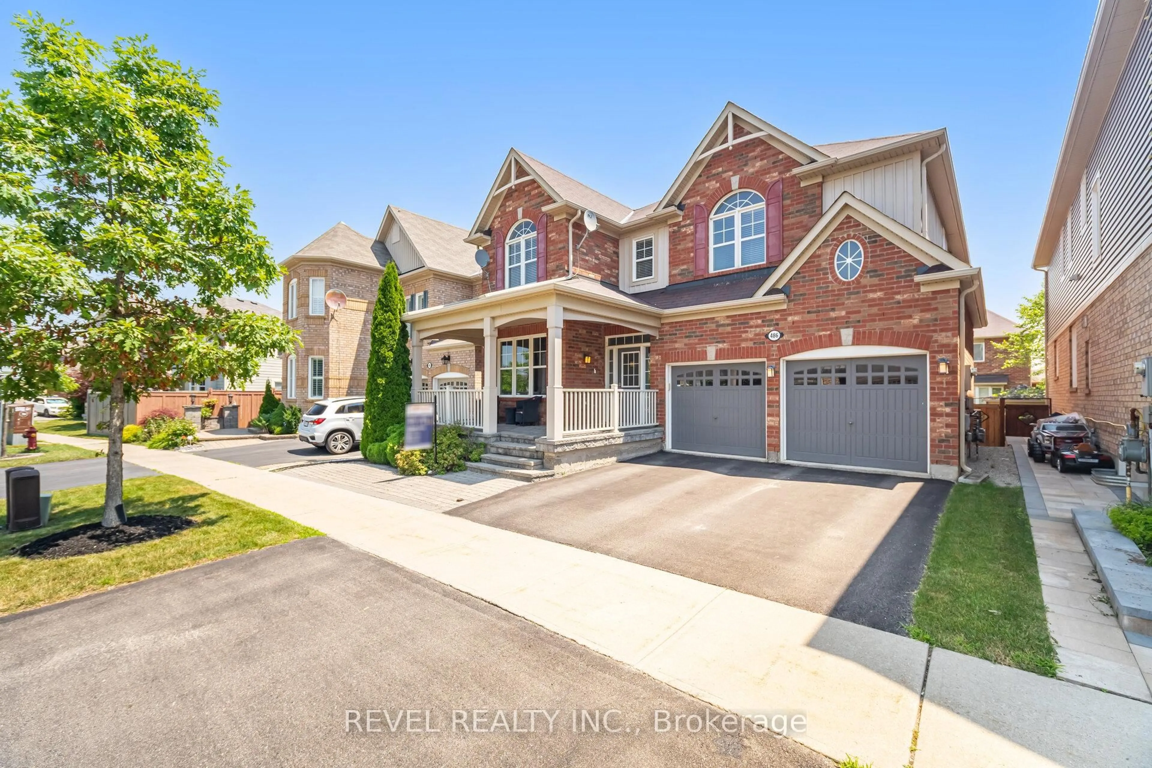 Home with brick exterior material, street for 486 Pringle Ave, Milton Ontario L9T 7N6