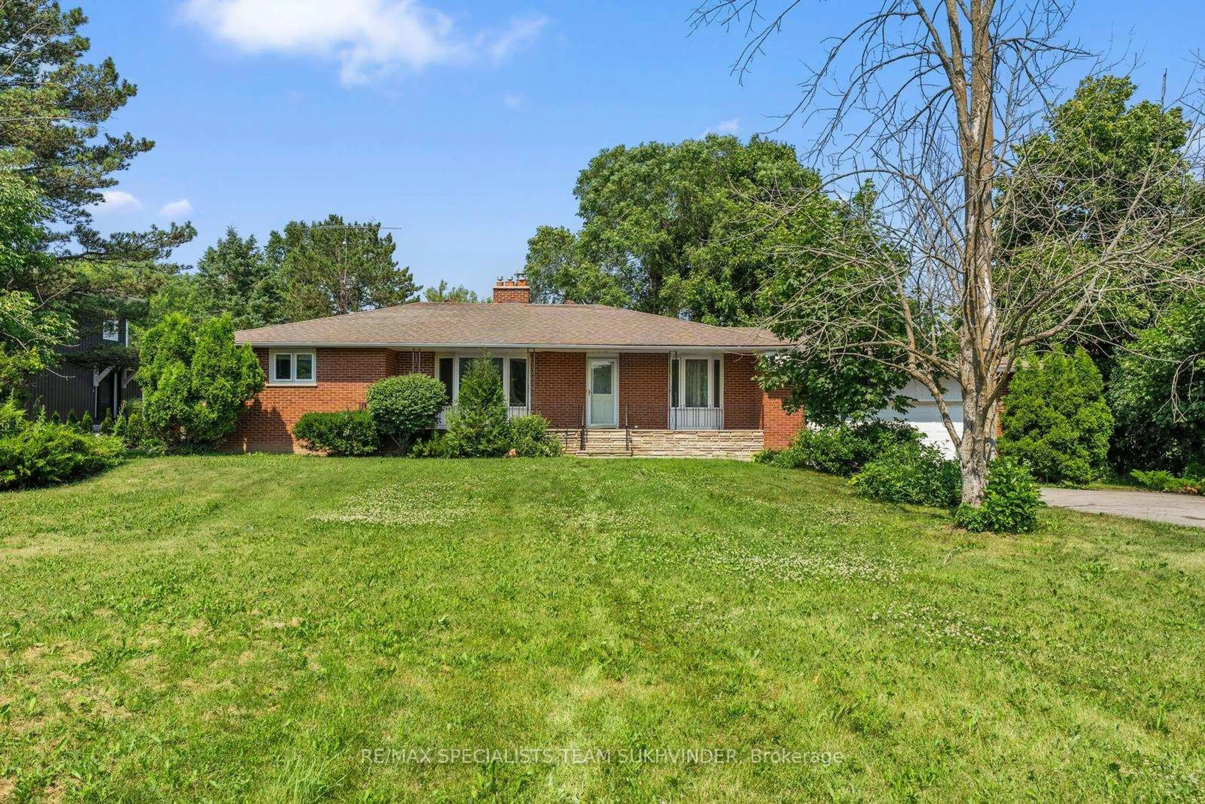 Home with brick exterior material, water/lake/river/ocean view for 14811 Creditview Rd, Caledon Ontario L7C 3G6