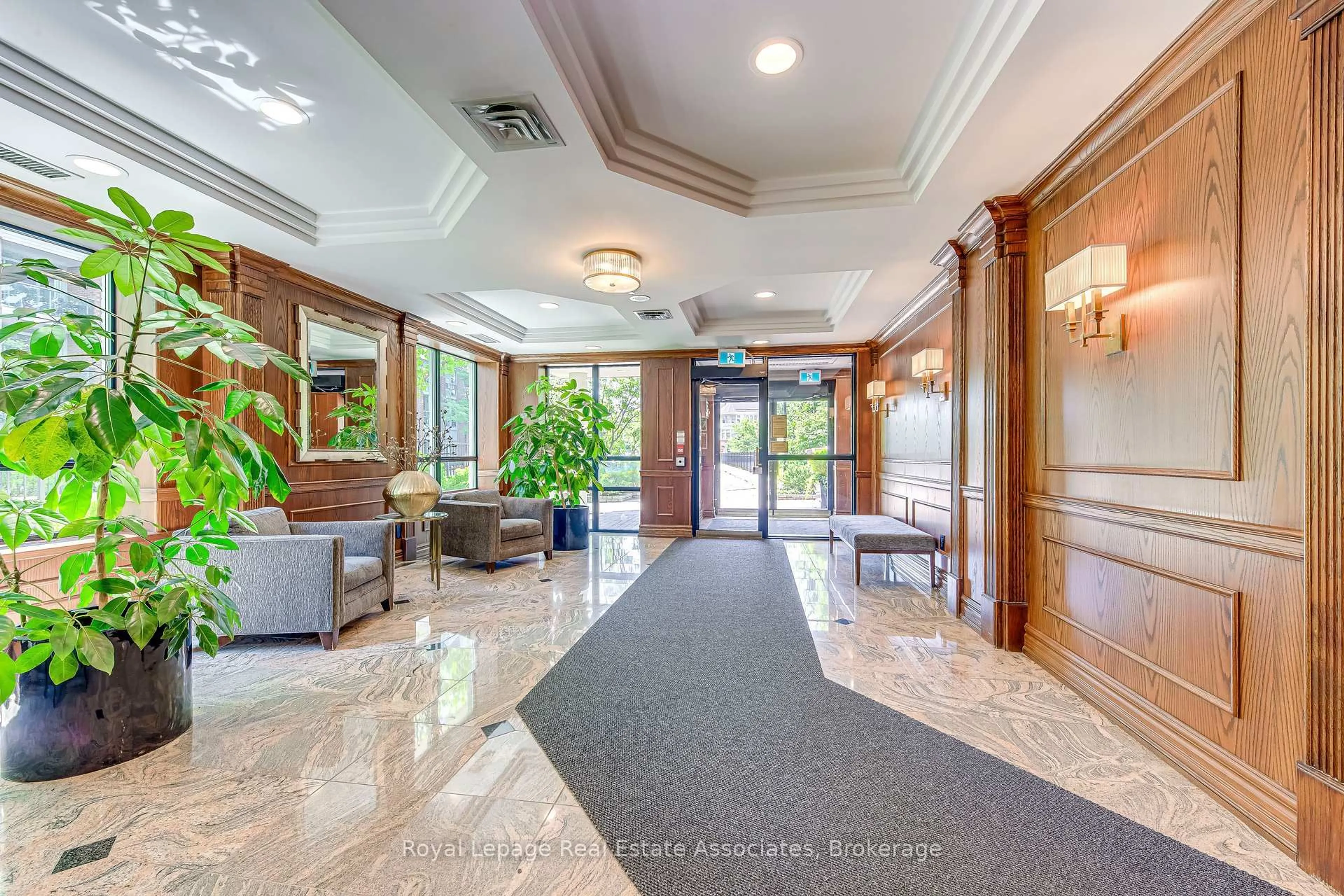 Lobby for 17 Michael Power Pl #406, Toronto Ontario M9A 5G5