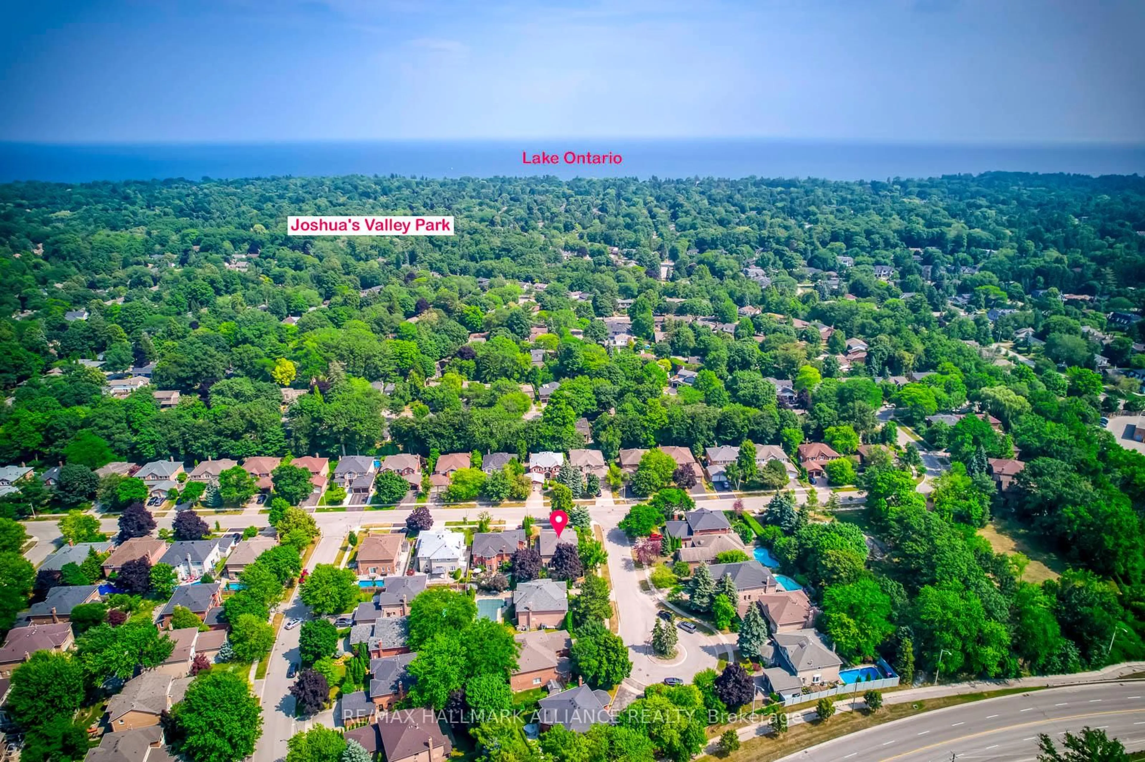 A pic from outside/outdoor area/front of a property/back of a property/a pic from drone, unknown for 503 CARLISLE Crt, Oakville Ontario L6J 6N6