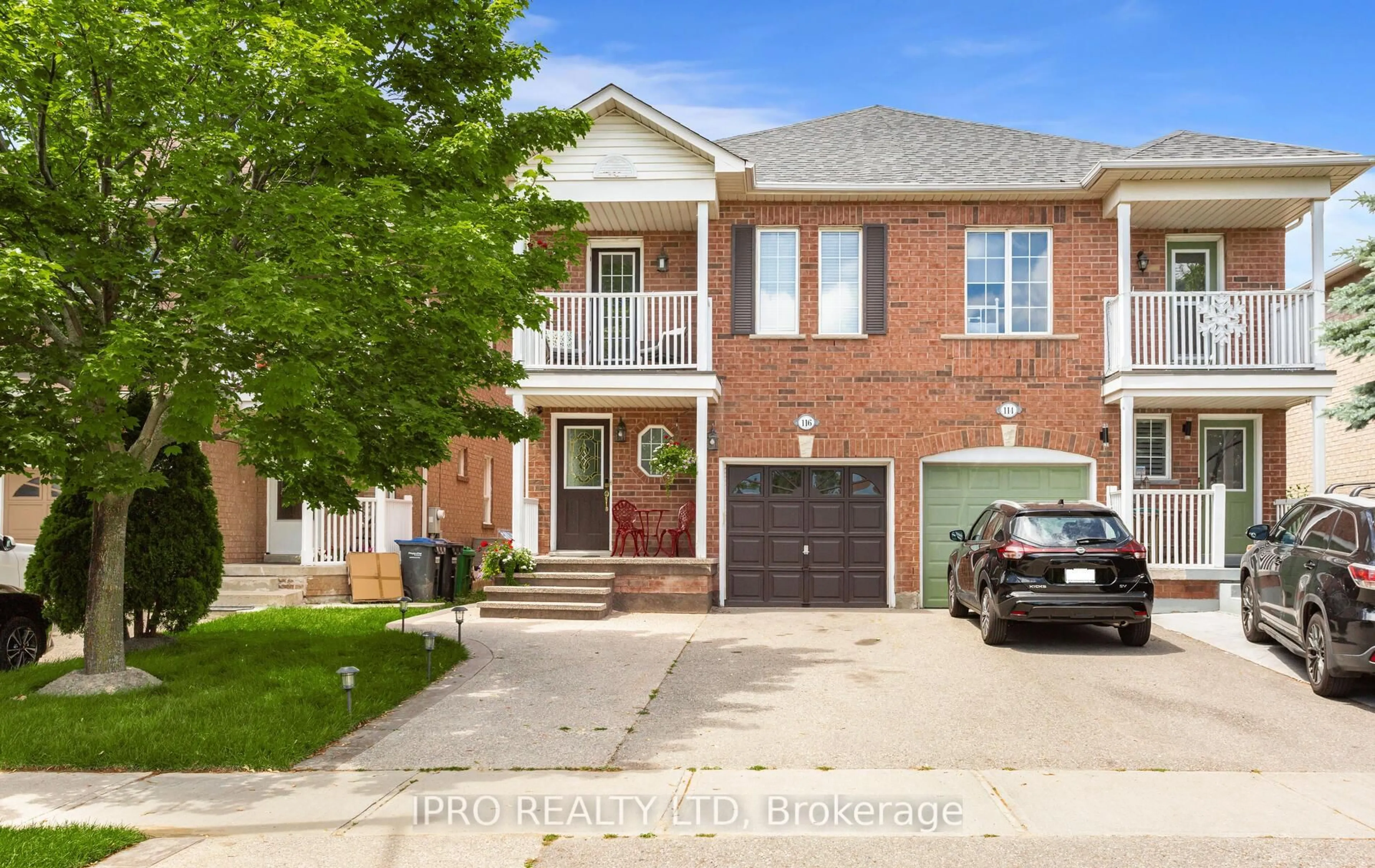 Home with brick exterior material, street for 116 Lake Louise Dr, Brampton Ontario L6X 4Z8