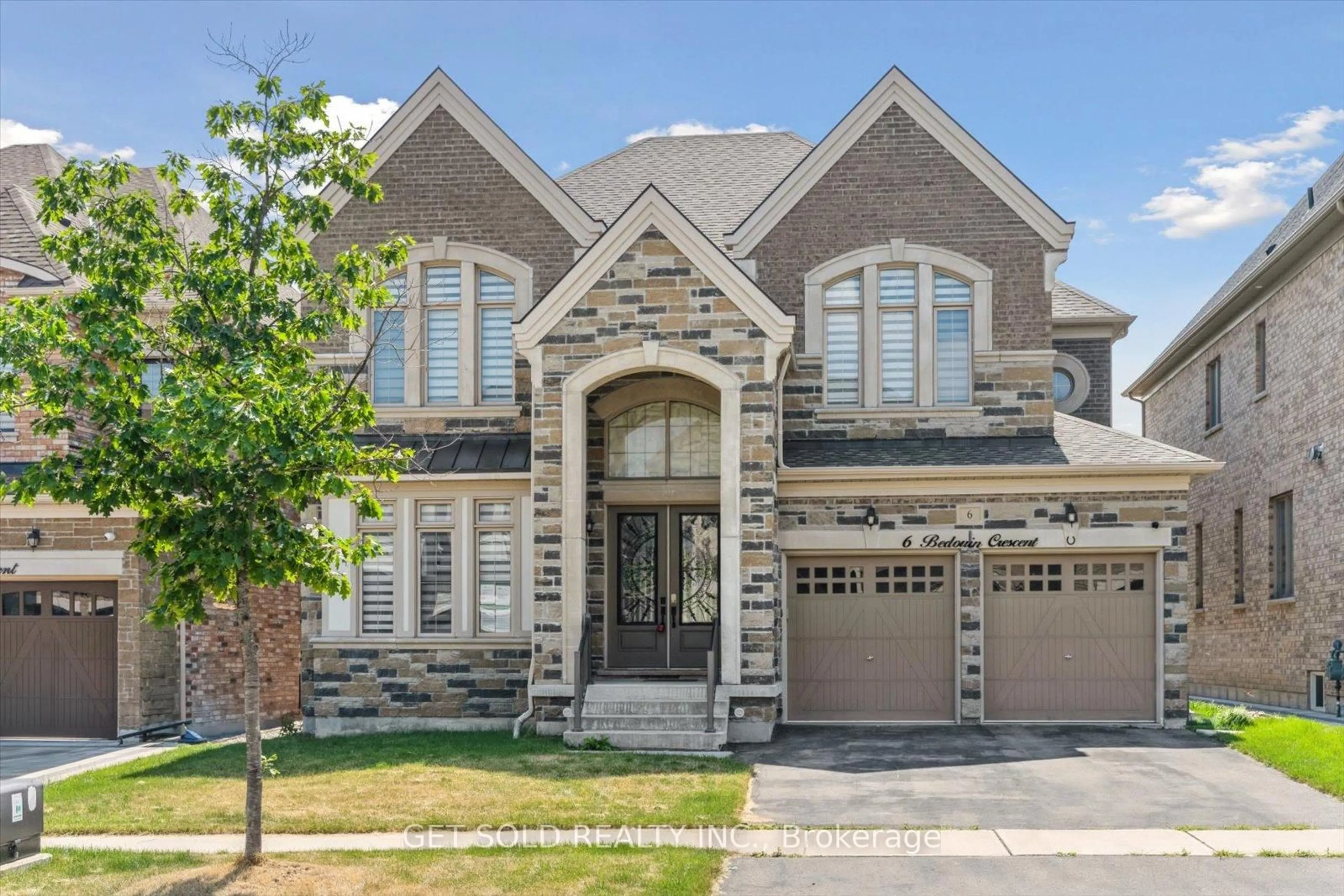Home with brick exterior material, street for 6 Bedouin Cres, Brampton Ontario L6P 4H3