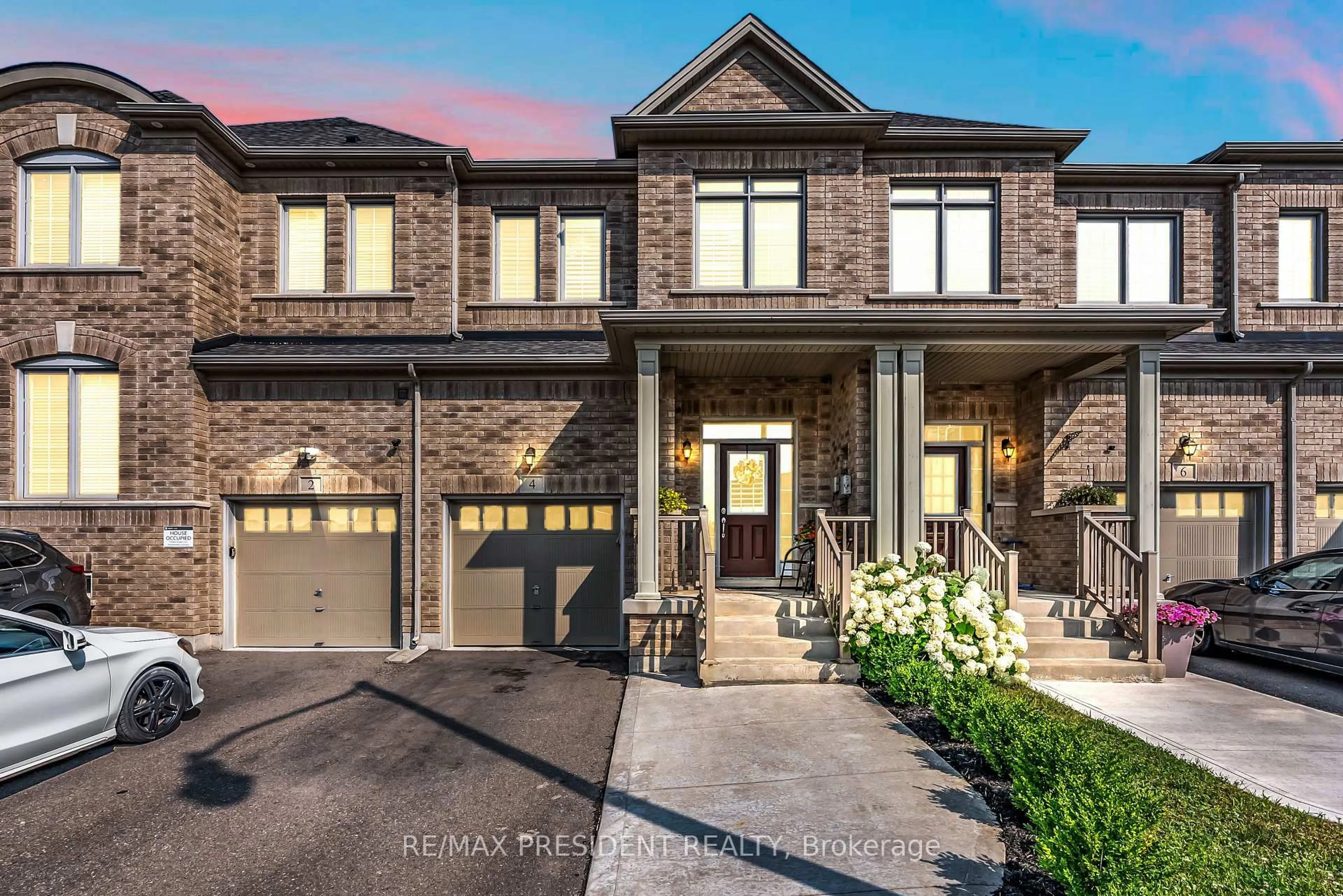 Home with brick exterior material, street for 4 Temple Manor Rd, Brampton Ontario L6Y 6C5