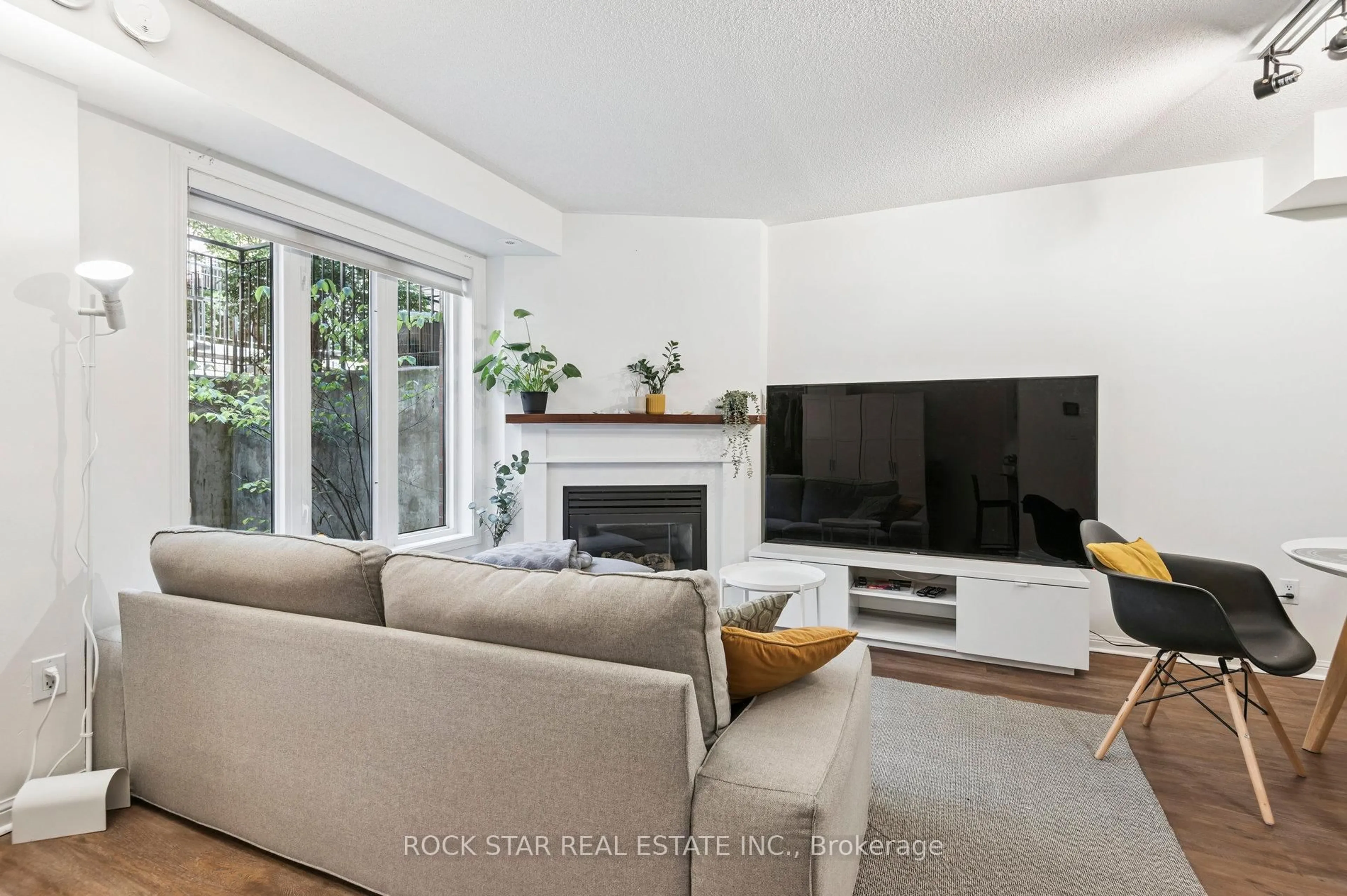 Living room with furniture, unknown for 26 Laidlaw St #1526, Toronto Ontario M6K 1X2