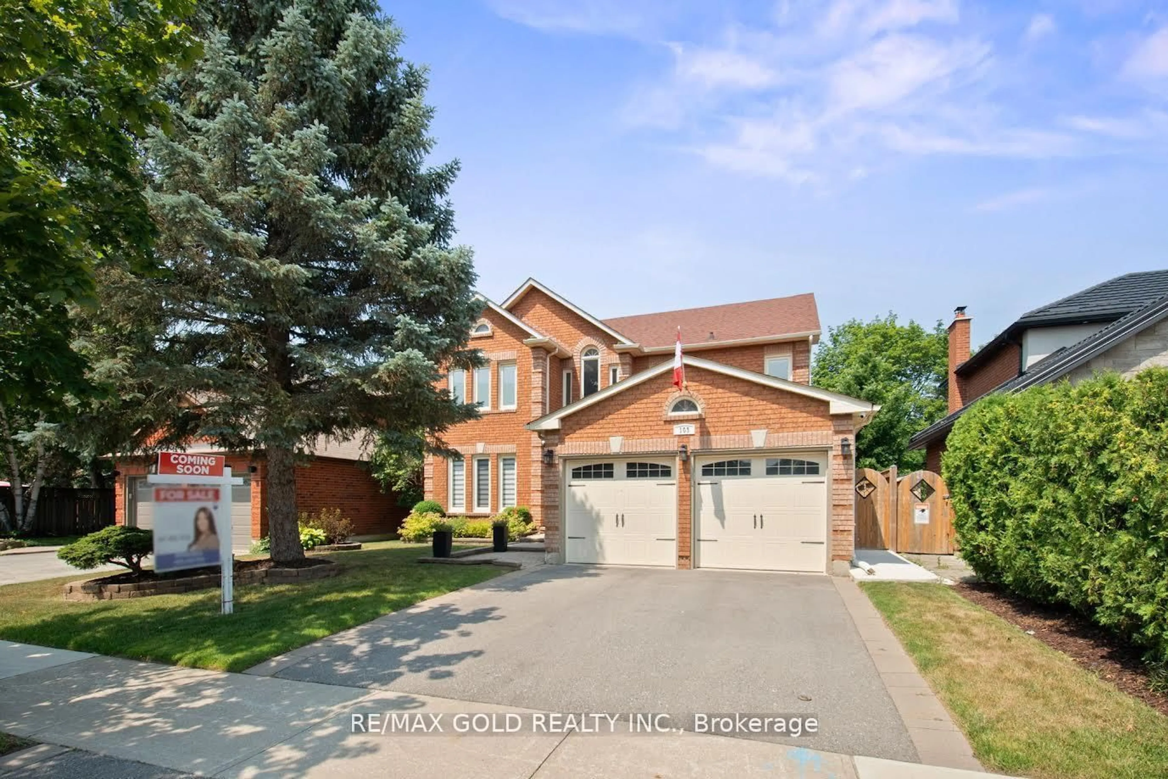 Home with brick exterior material, street for 103 Kenpark Ave, Brampton Ontario L6Z 3K5