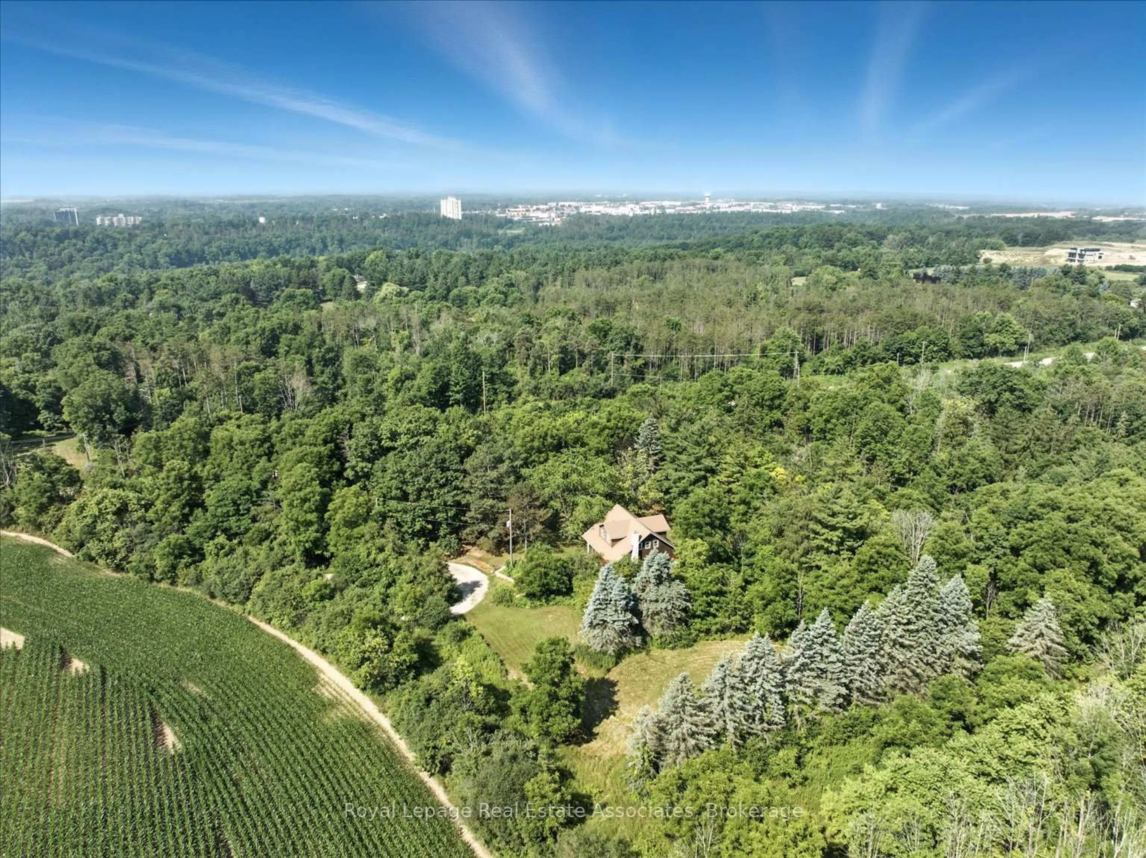 A pic from outside/outdoor area/front of a property/back of a property/a pic from drone, forest/trees view for 10475 Winston Churchill Blvd, Brampton Ontario L7A 0A4