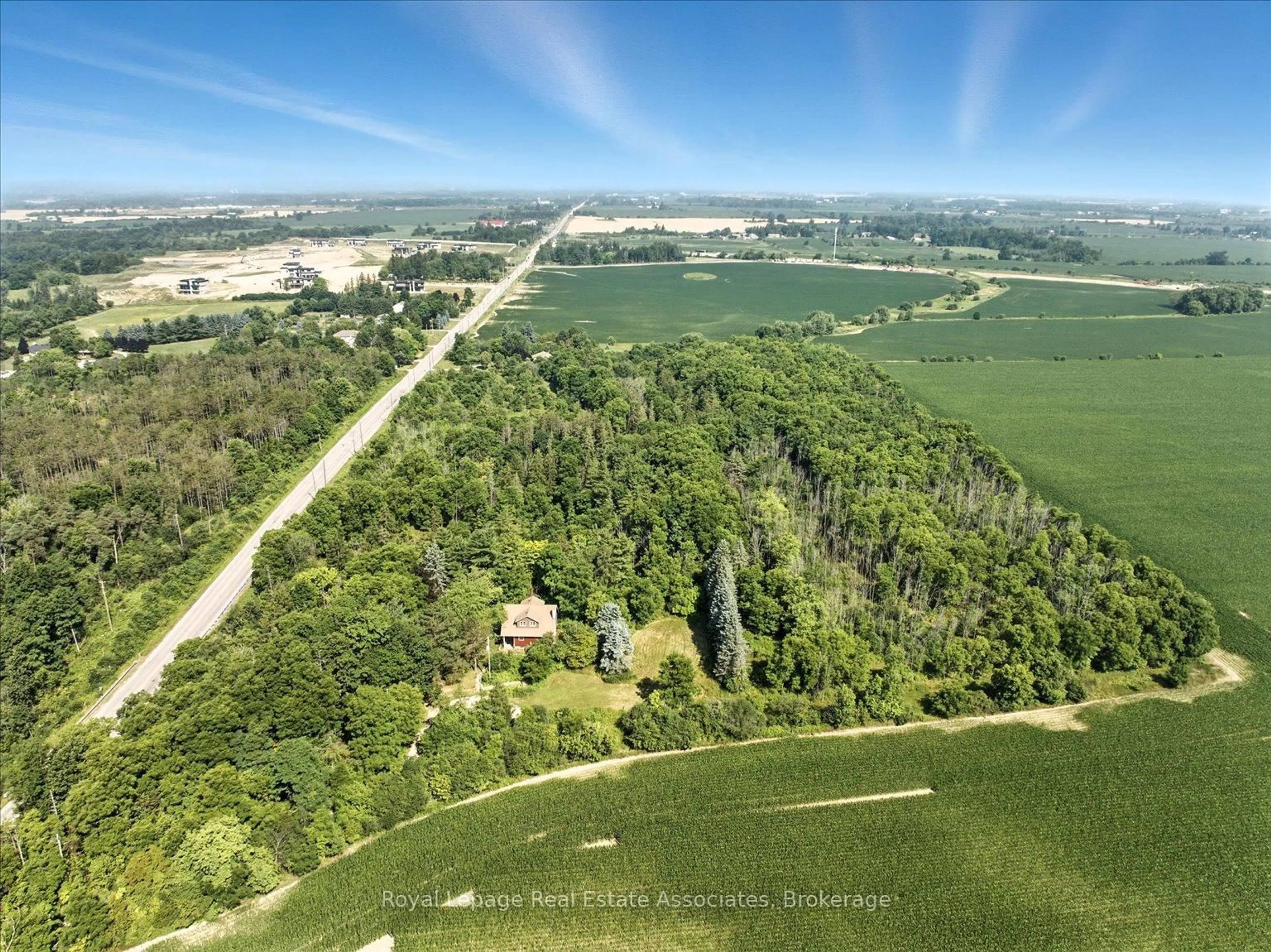 A pic from outside/outdoor area/front of a property/back of a property/a pic from drone, forest/trees view for 10475 Winston Churchill Blvd, Brampton Ontario L7A 0A4