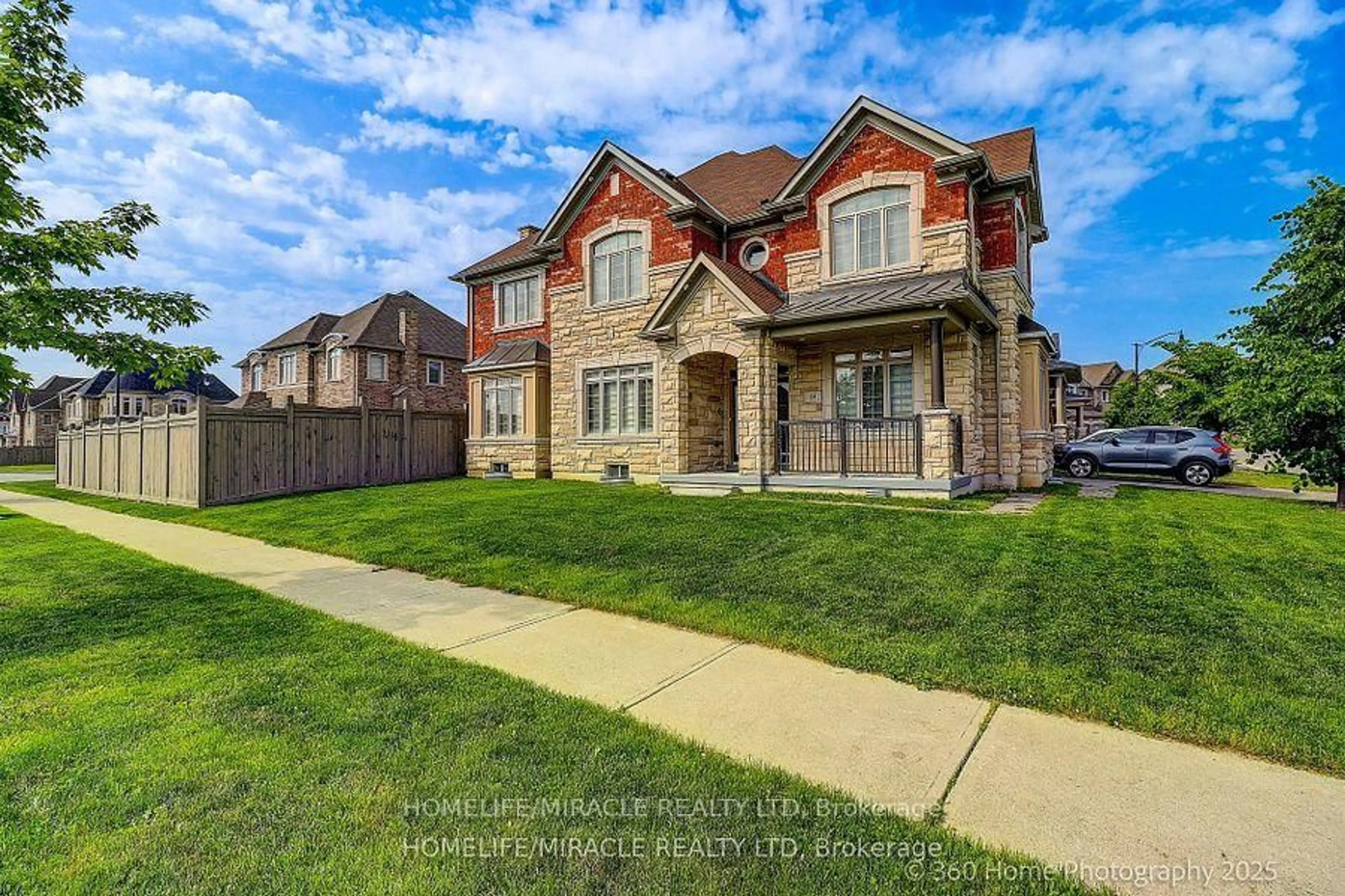 Home with brick exterior material, street for 84 John Carroll Dr, Brampton Ontario L6P 4J3