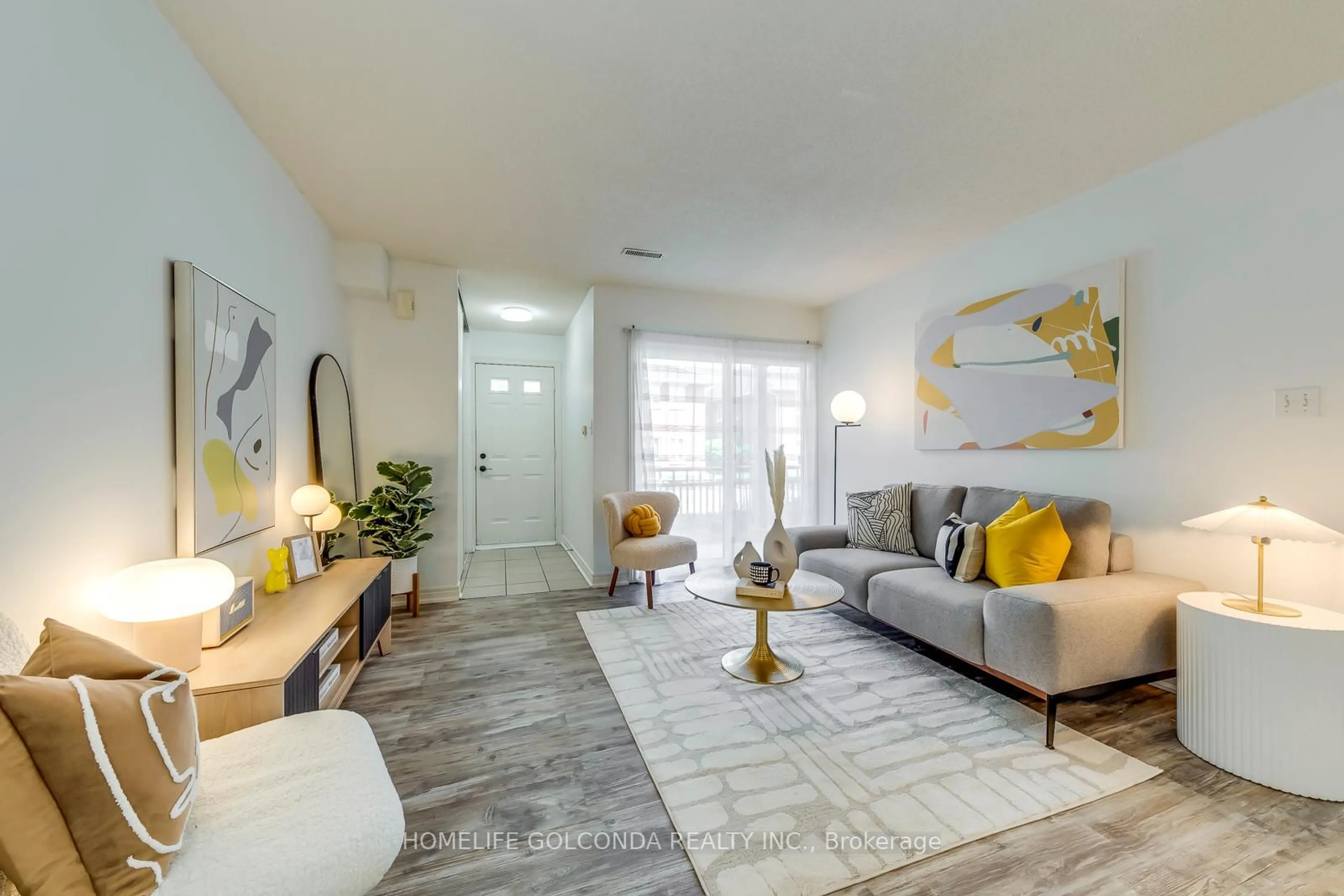 Living room with furniture, unknown for 4140 Foxwood Dr #302, Burlington Ontario L7M 4R4