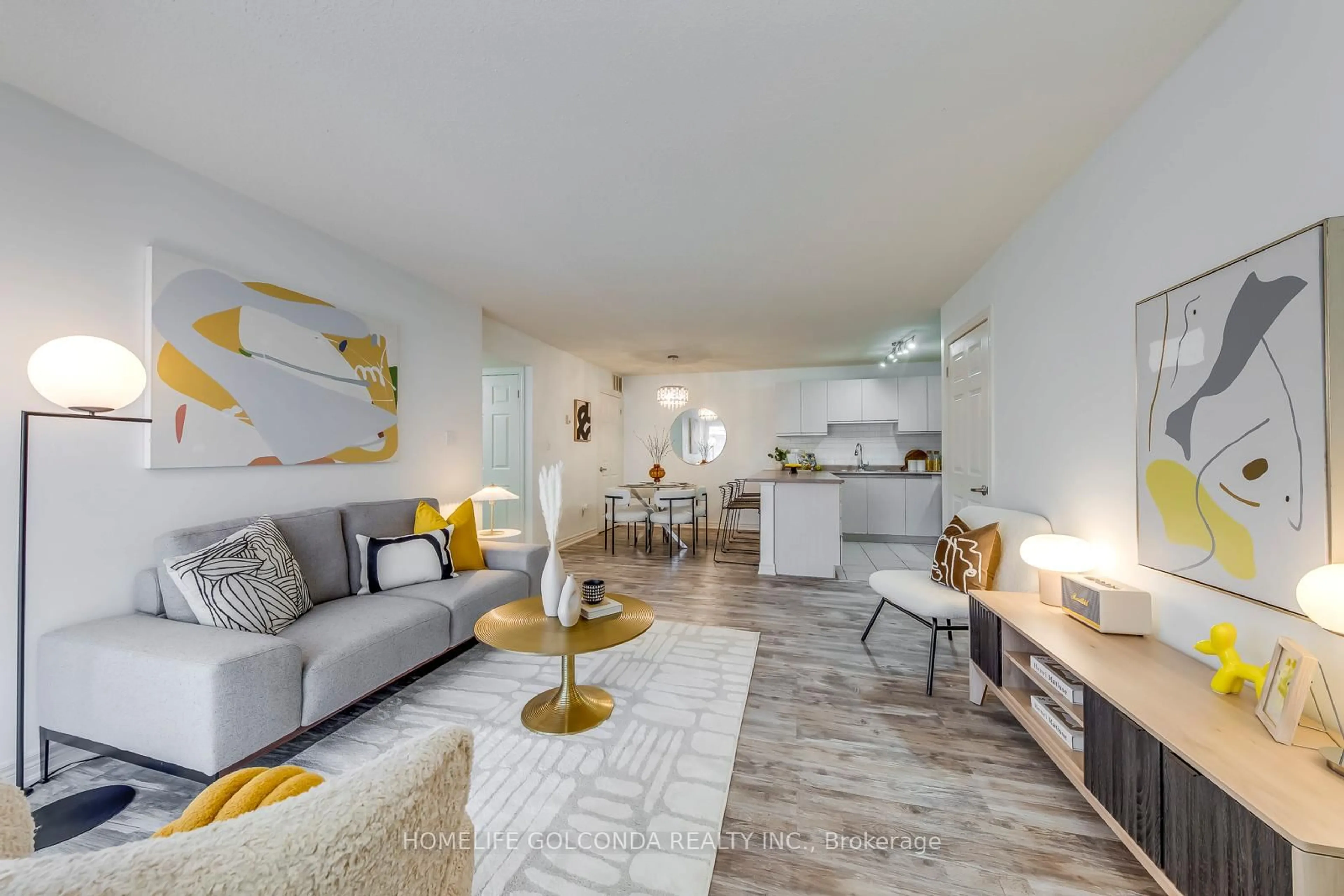 Living room with furniture, unknown for 4140 Foxwood Dr #302, Burlington Ontario L7M 4R4