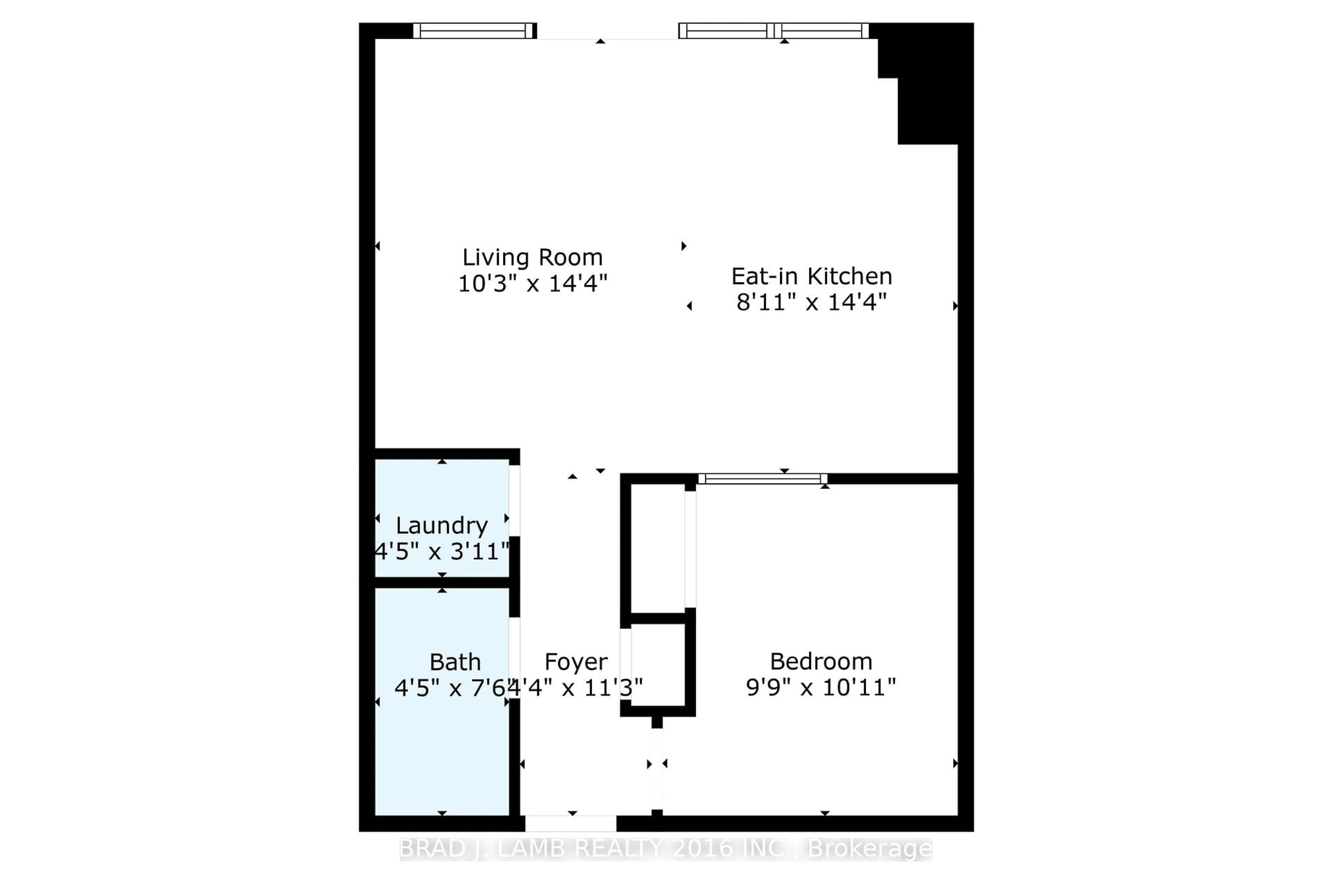 Floor plan for 165 Legion Rd #1031, Toronto Ontario M8Y 0A1