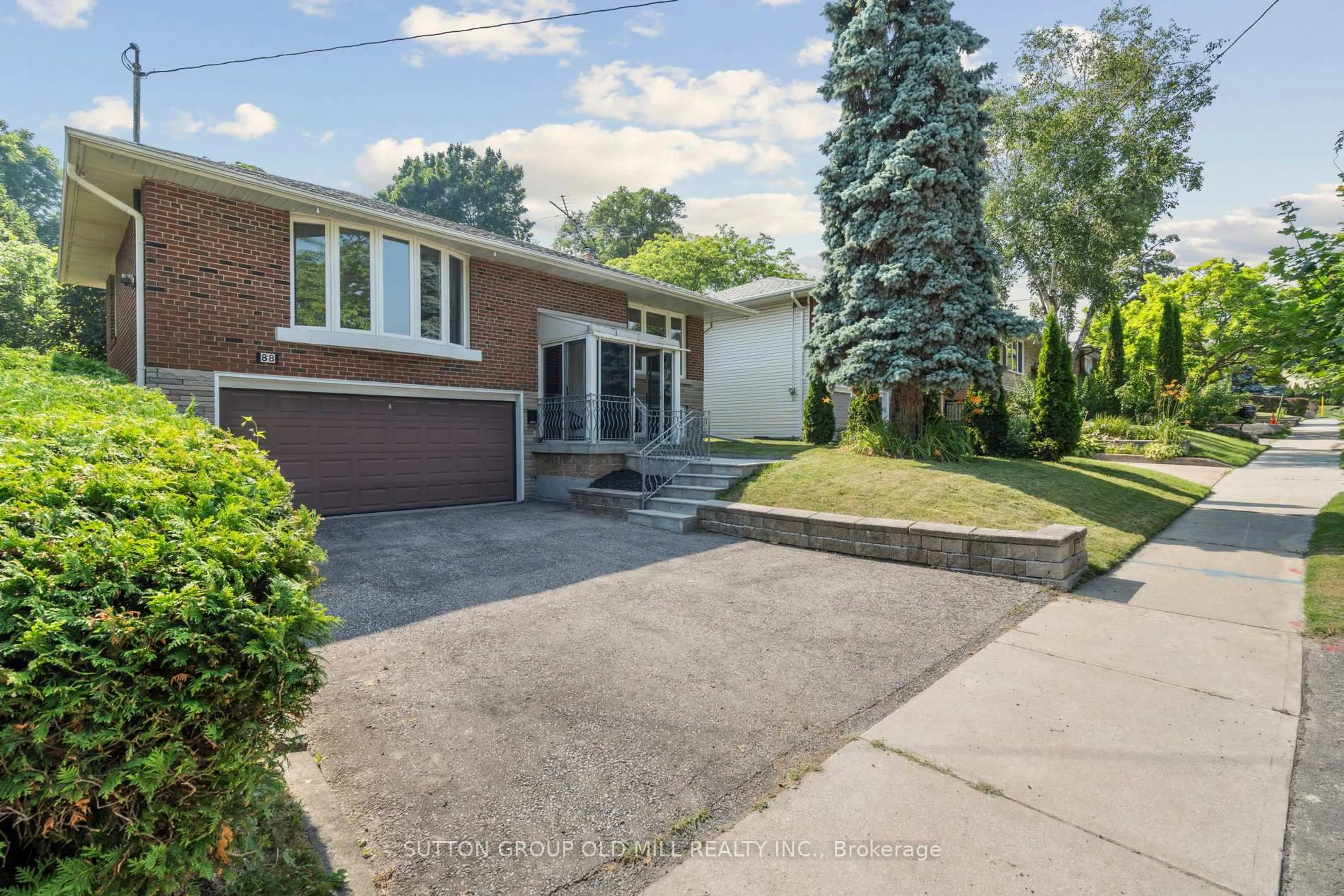 Home with brick exterior material, street for 88 Bonnyview Dr, Toronto Ontario M8Y 3G6