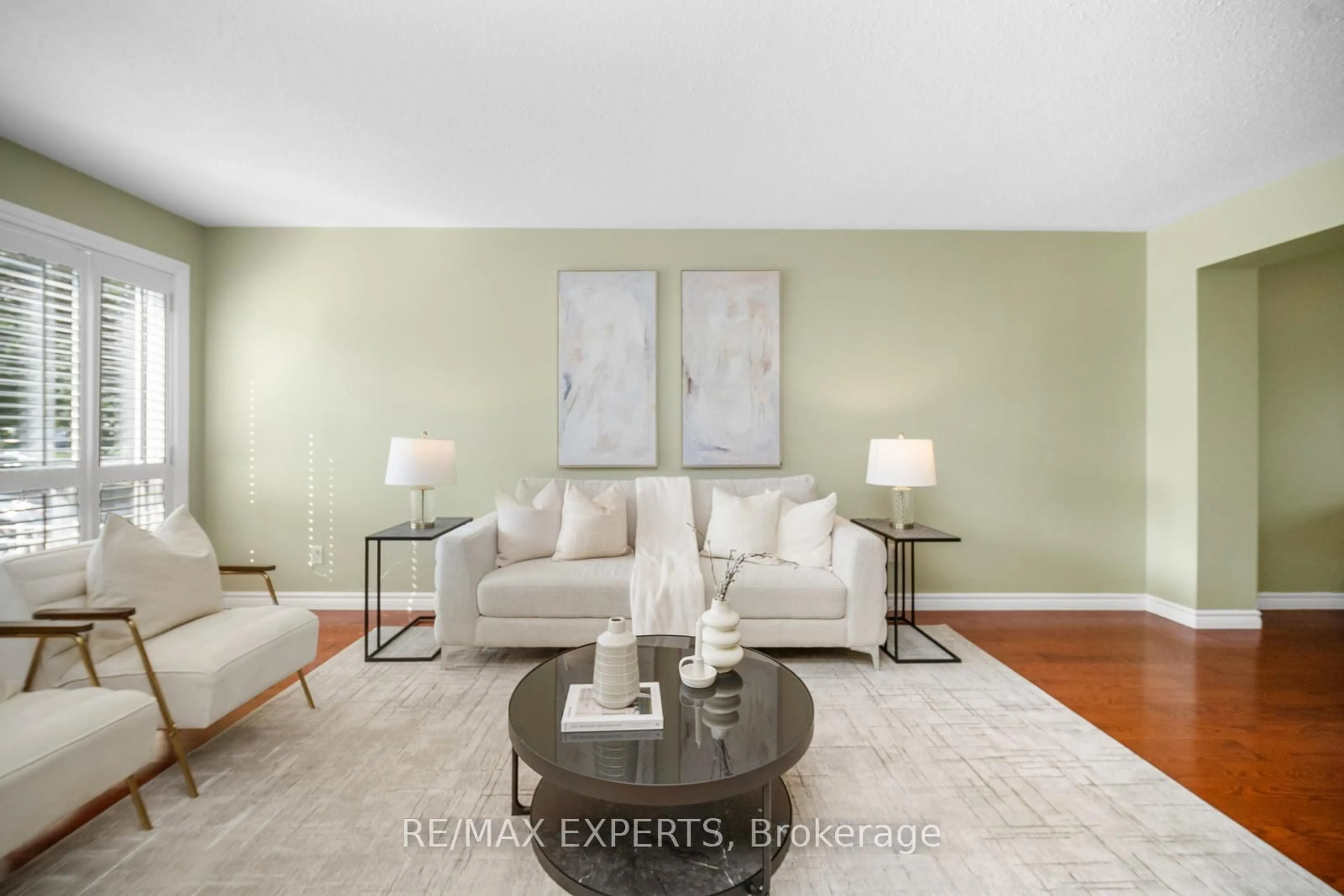 Living room with furniture, unknown for 65 Garside Cres, Brampton Ontario L6S 1H5