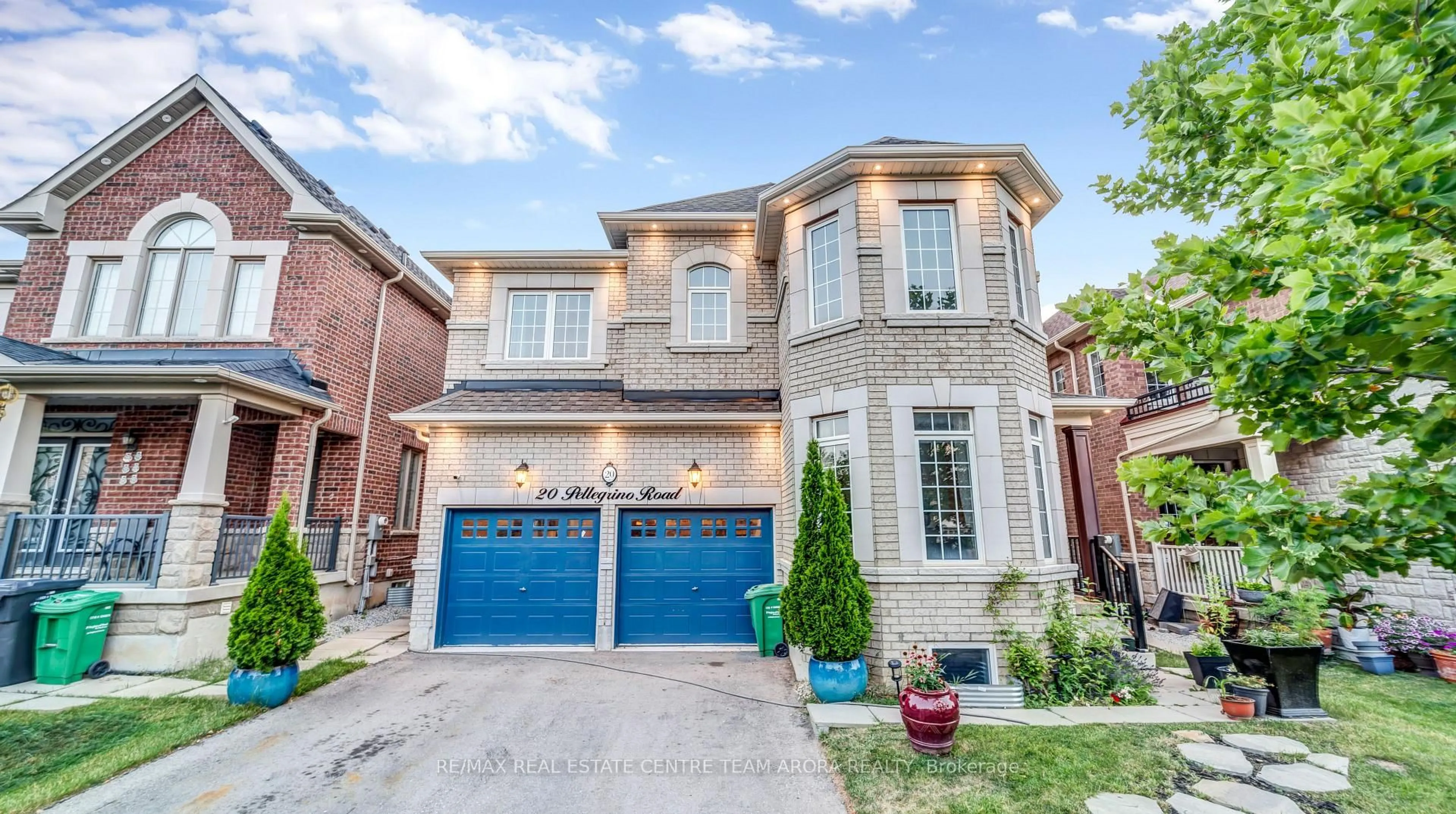 Home with brick exterior material, street for 20 Pellegrino Rd, Brampton Ontario L7A 4V5
