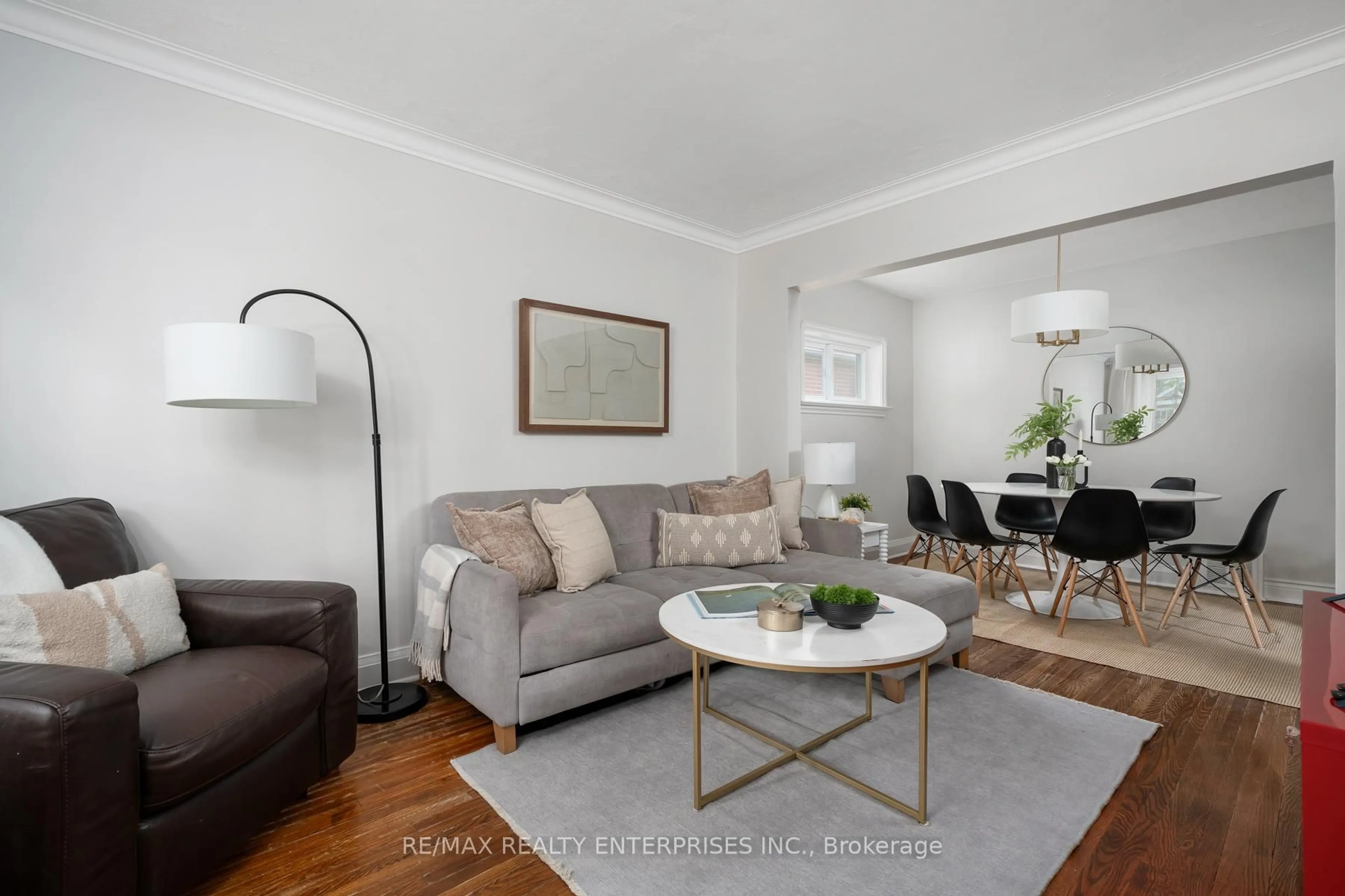Living room with furniture, unknown for 209 Hallmark Ave, Toronto Ontario M8W 4L1