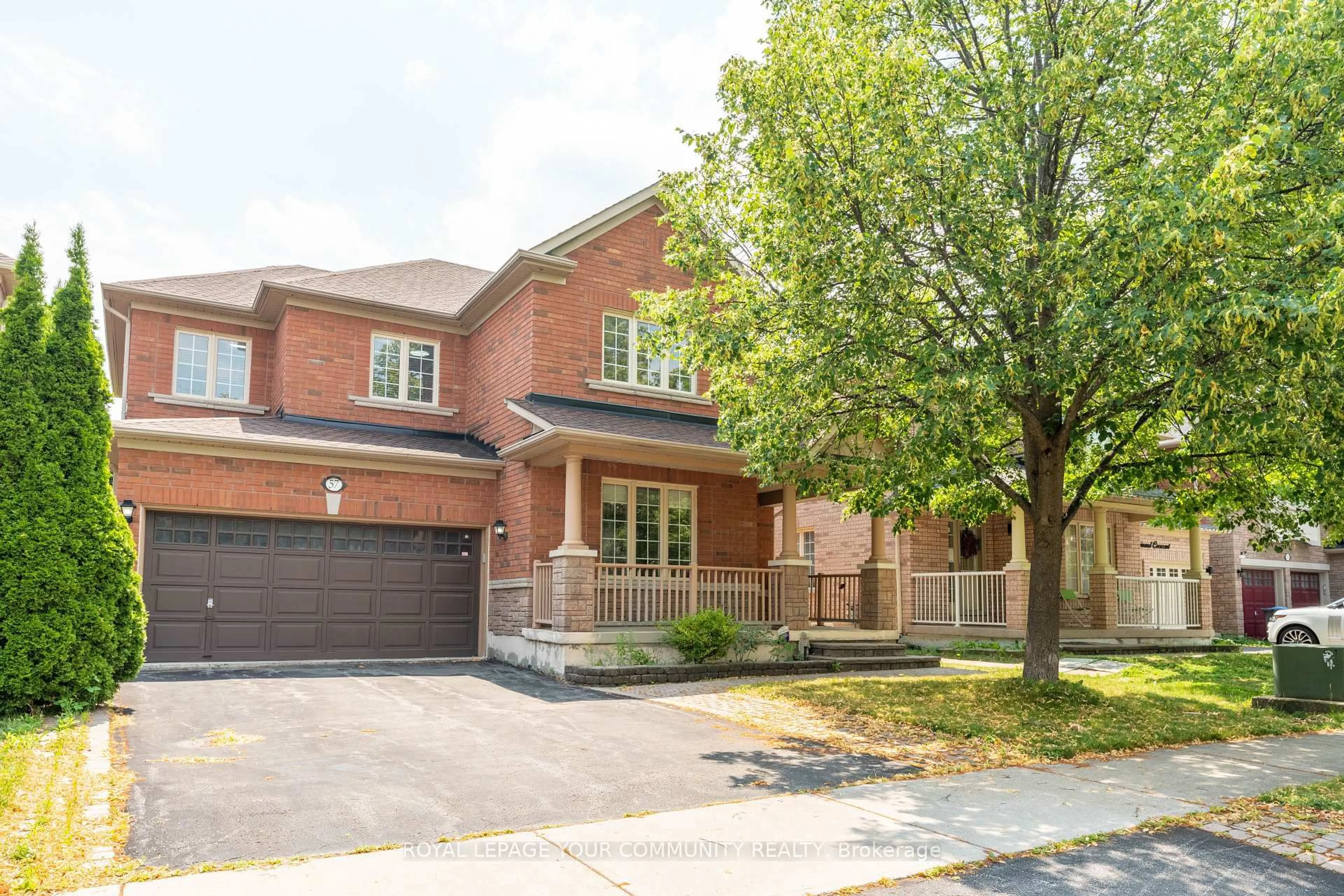 Home with brick exterior material, street for 57 Mainard Cres, Brampton Ontario L6R 2T8