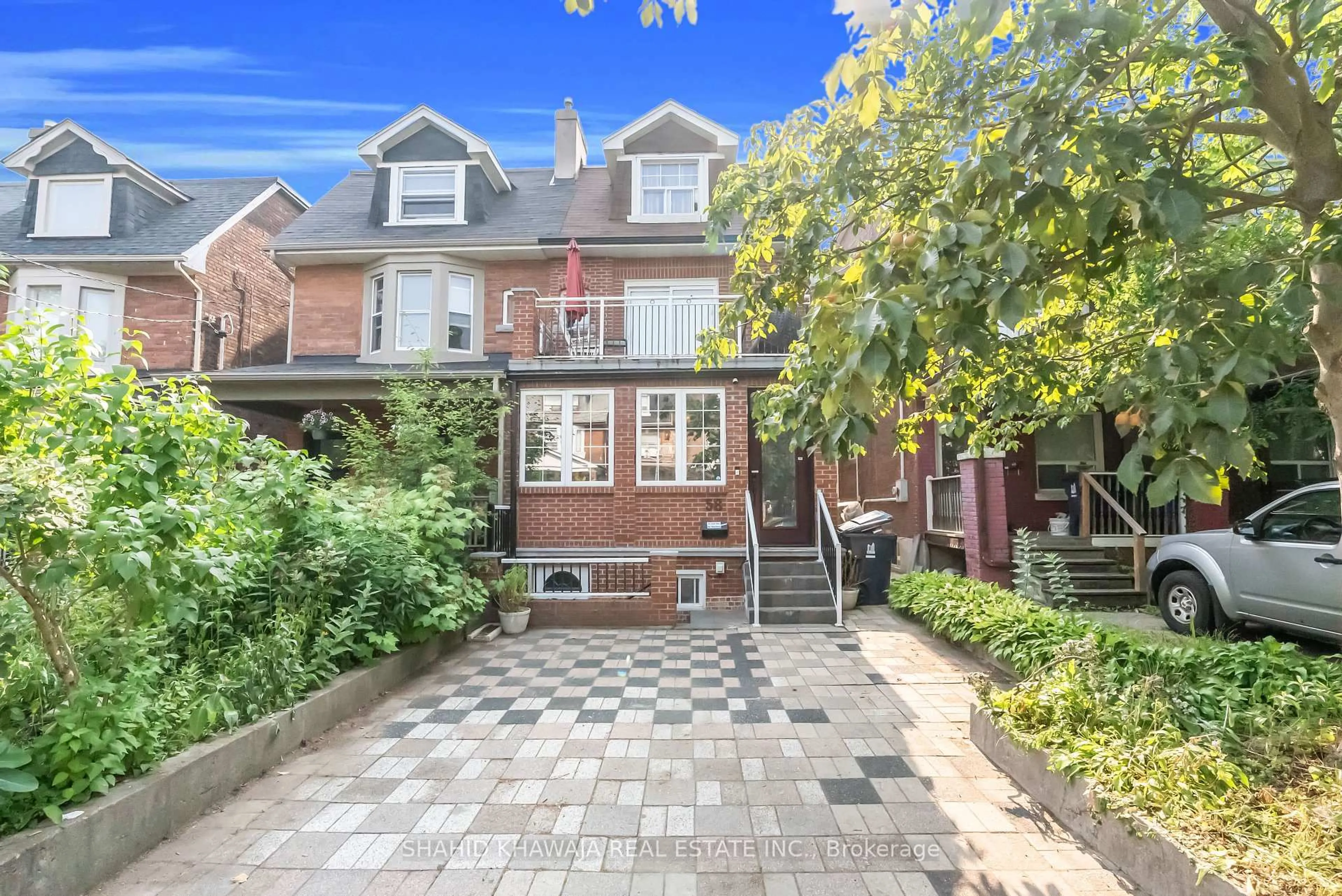 Home with brick exterior material, street for 58 Pauline Ave, Toronto Ontario M6H 3M8