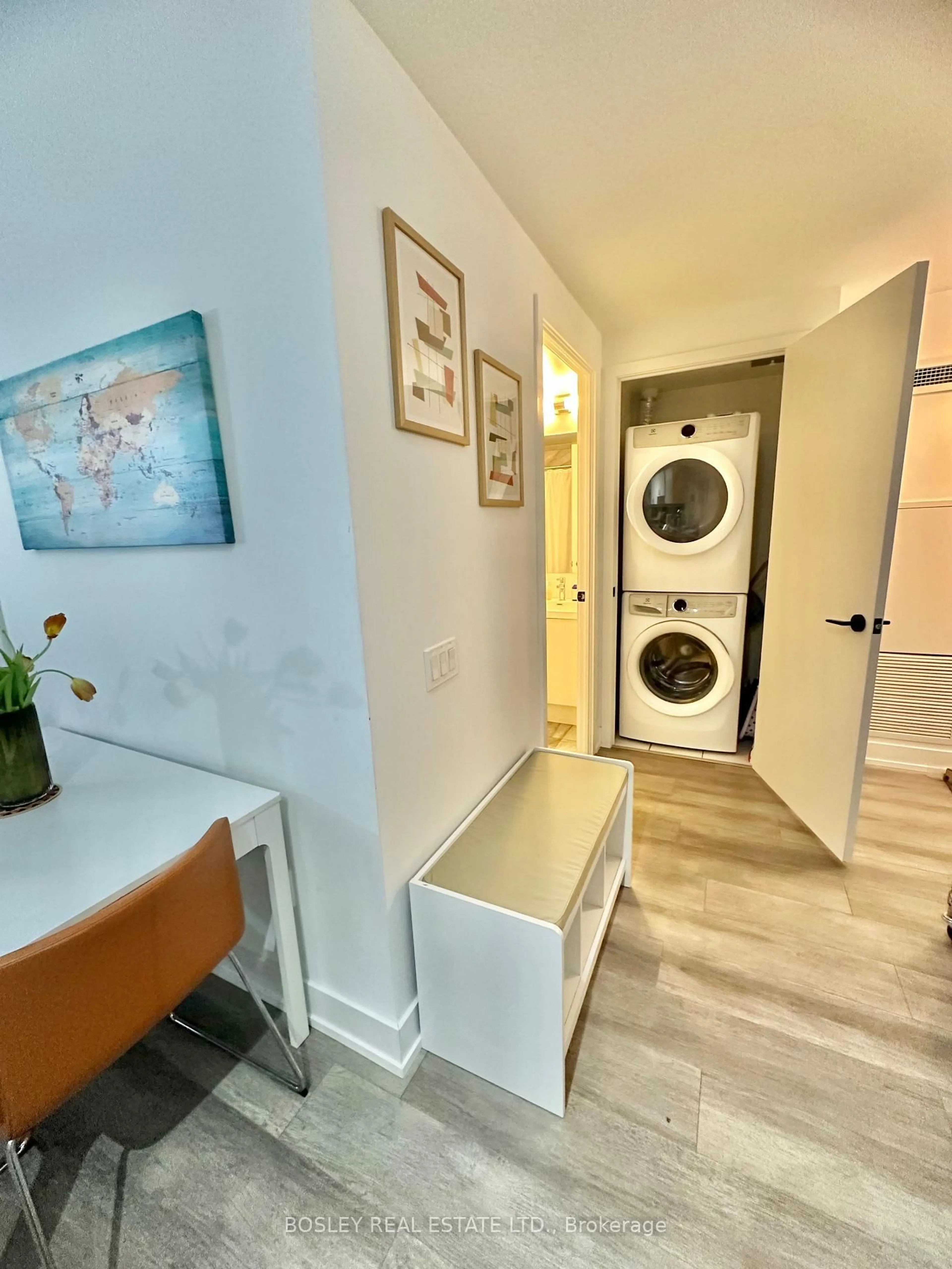 Laundry room for 50 George Butchart Dr #407, Toronto Ontario M3K 1Y2