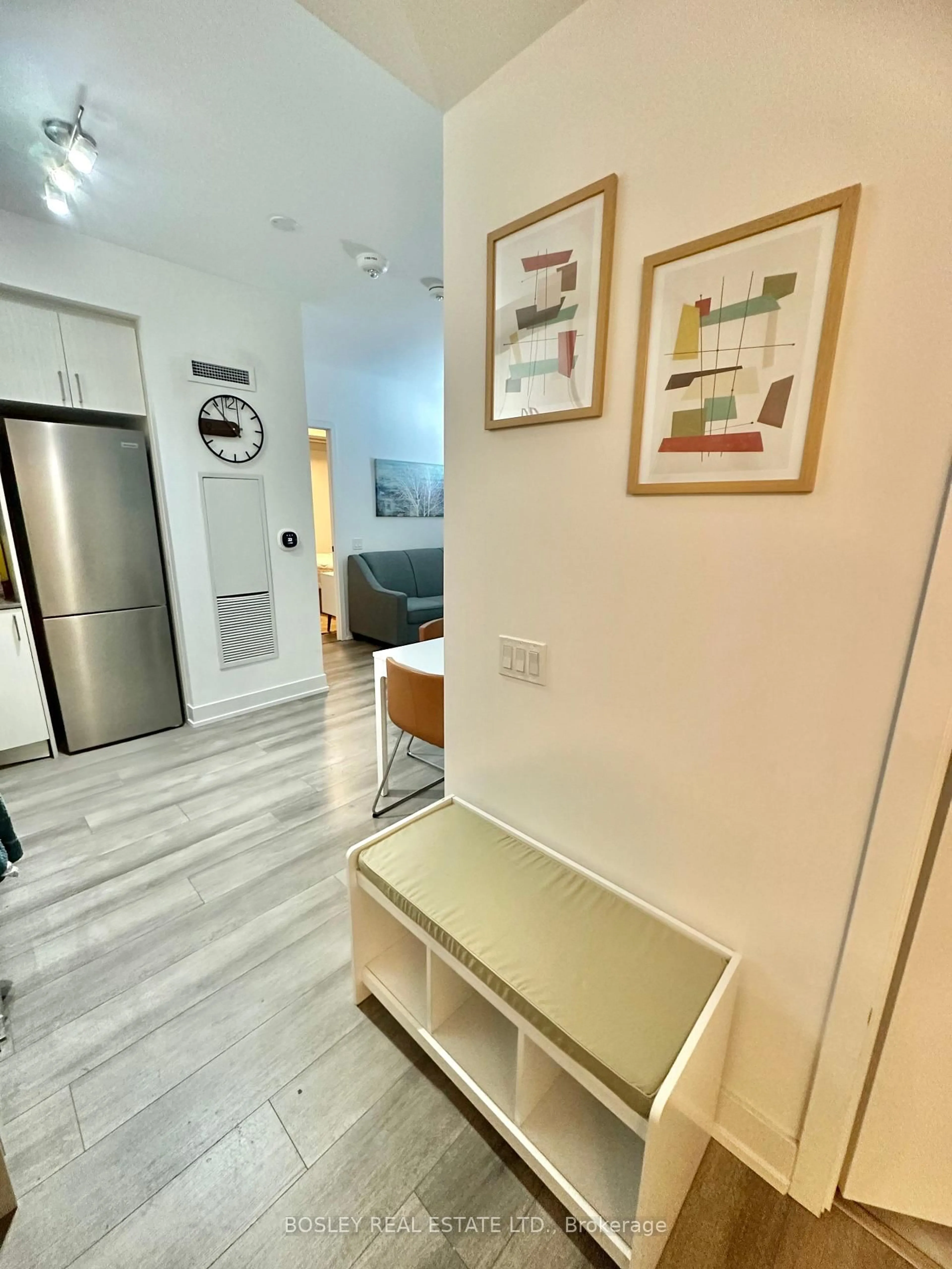 Indoor entryway for 50 George Butchart Dr #407, Toronto Ontario M3K 1Y2