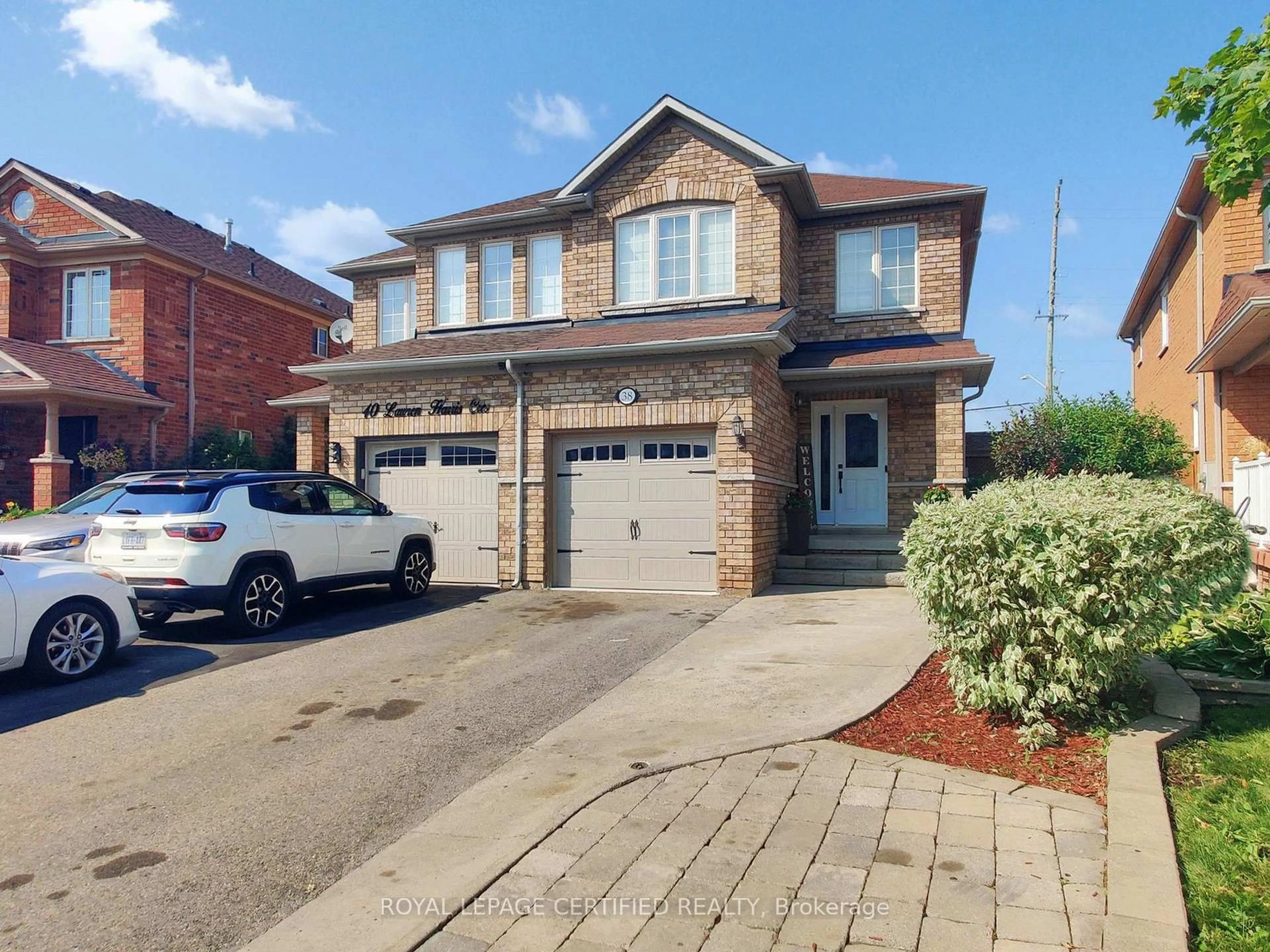 Home with brick exterior material, street for 38 Lawren Harris Cres, Caledon Ontario L7E 2W7