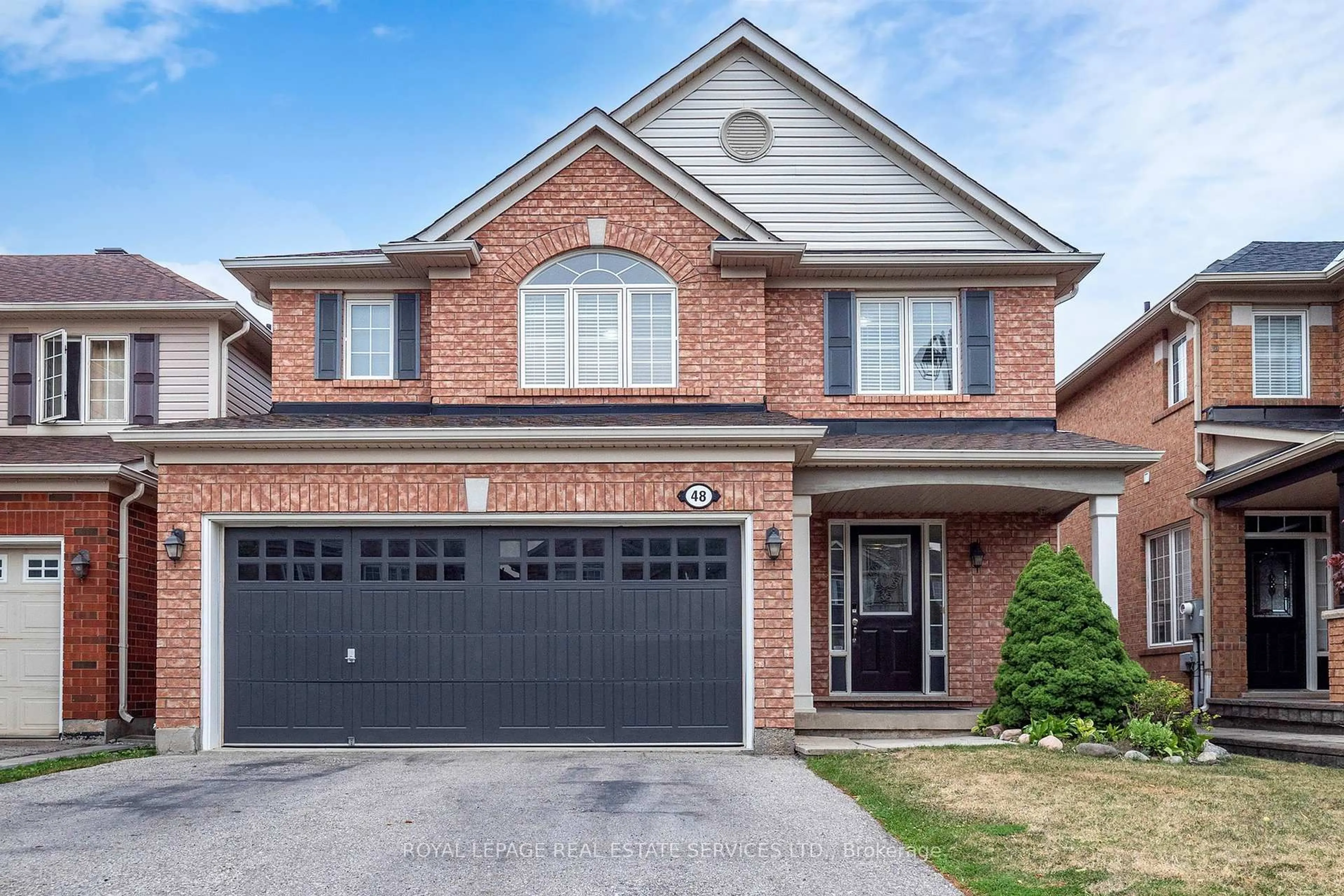 Home with brick exterior material, street for 48 Dehaviland Cres, Brampton Ontario L6X 0M9