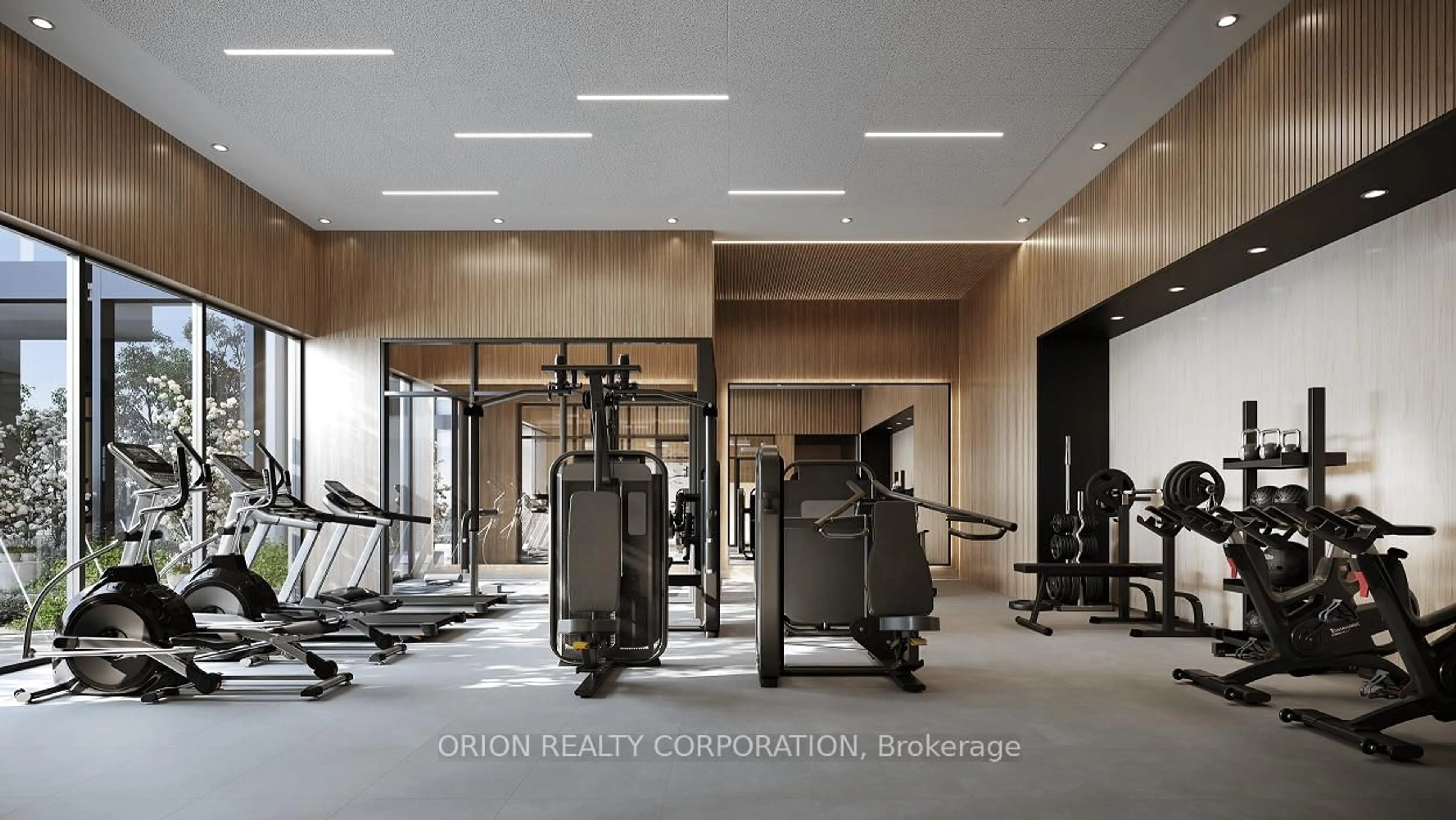 Gym or fitness room for 1381 Lakeshore Rd #TH103, Mississauga Ontario L5E 1G6