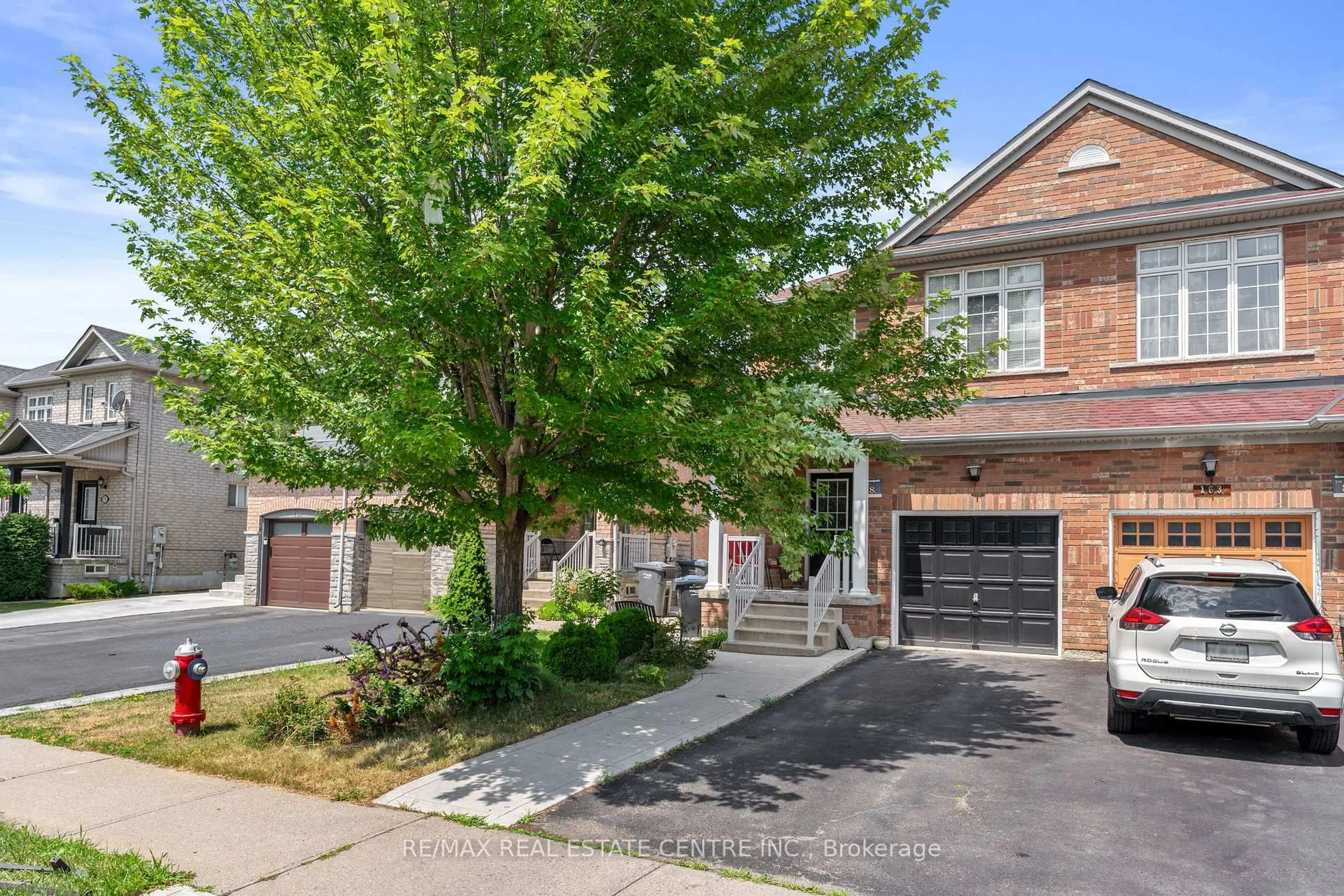 Home with brick exterior material, street for 165 Zia Dodda Cres, Brampton Ontario L6P 1T2