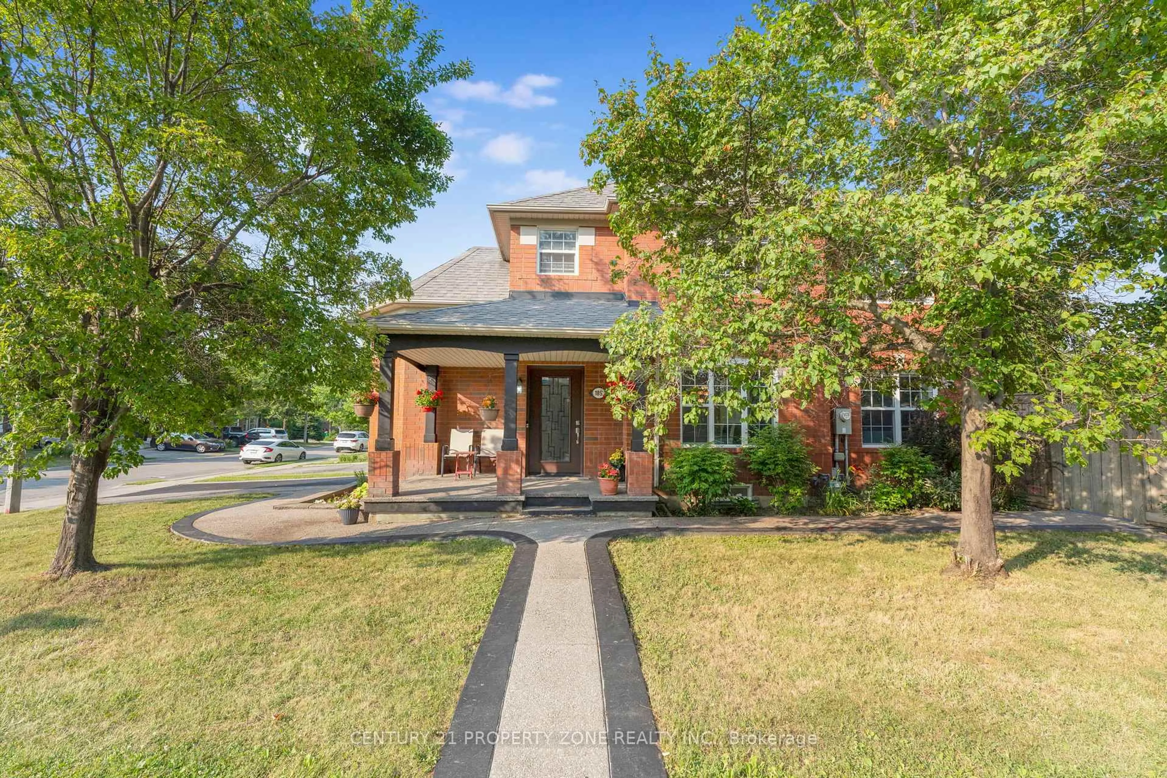 Home with brick exterior material, street for 185 Brisdale Dr, Brampton Ontario L7A 2T2