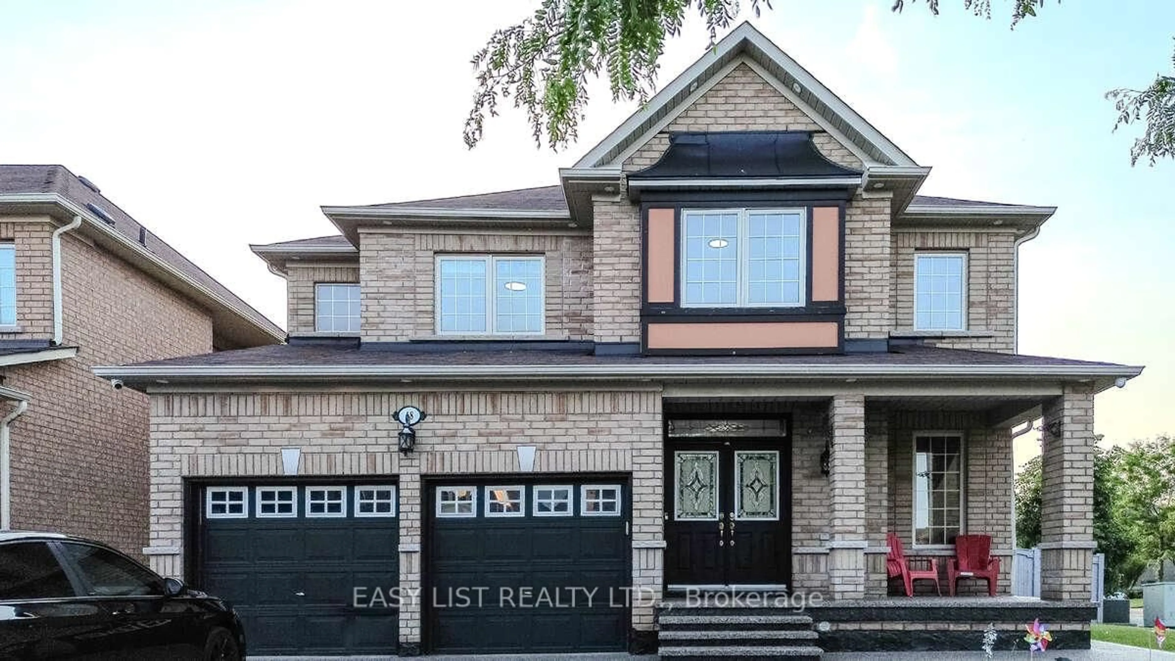 Home with brick exterior material, street for 48 Ryecroft Cres, Brampton Ontario L6R 0M8