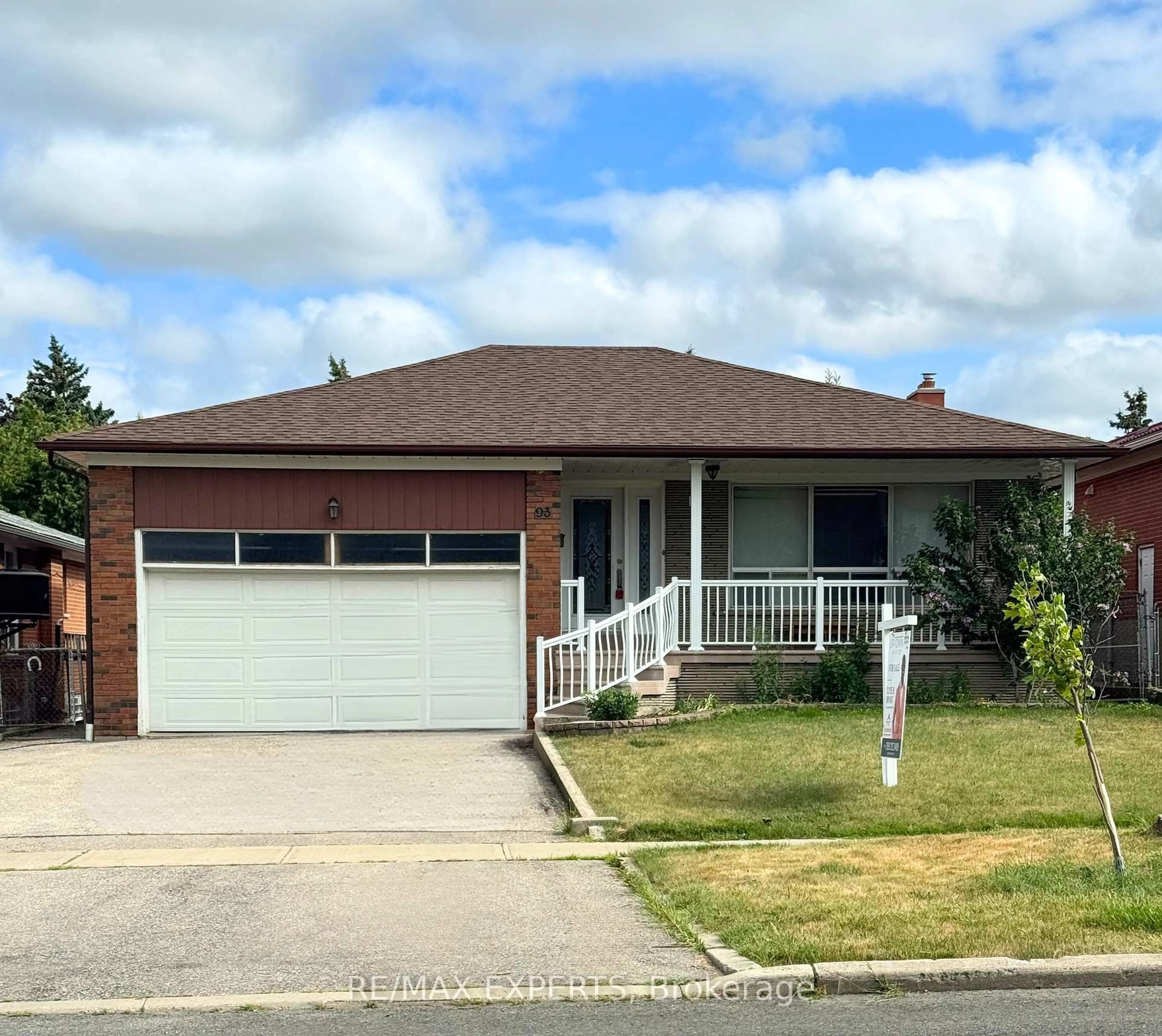 Home with brick exterior material, street for 93 Shoreham Dr, Toronto Ontario M3N 1S8