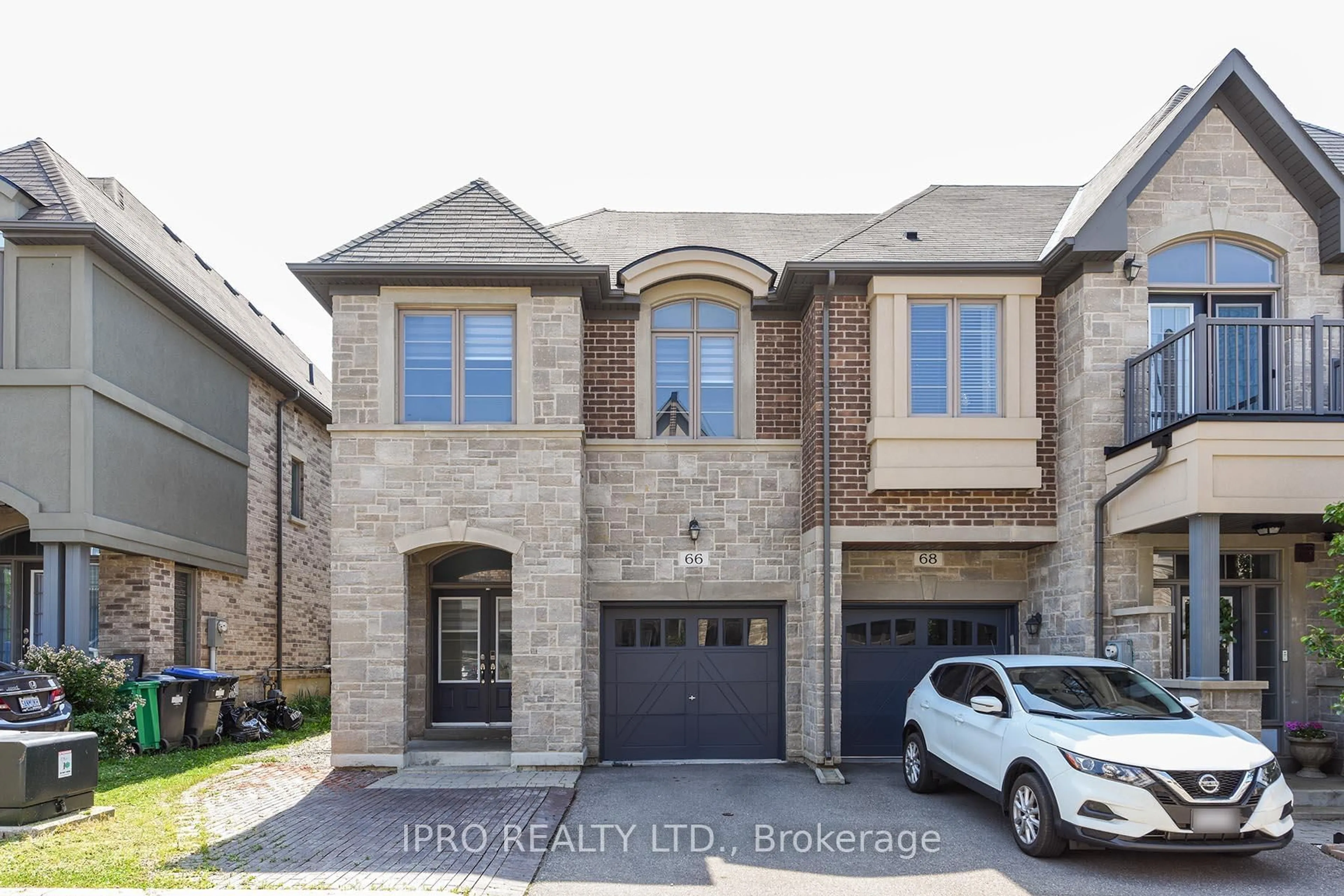 Home with brick exterior material, street for 66 Gammon Cres, Brampton Ontario L6Y 6B7