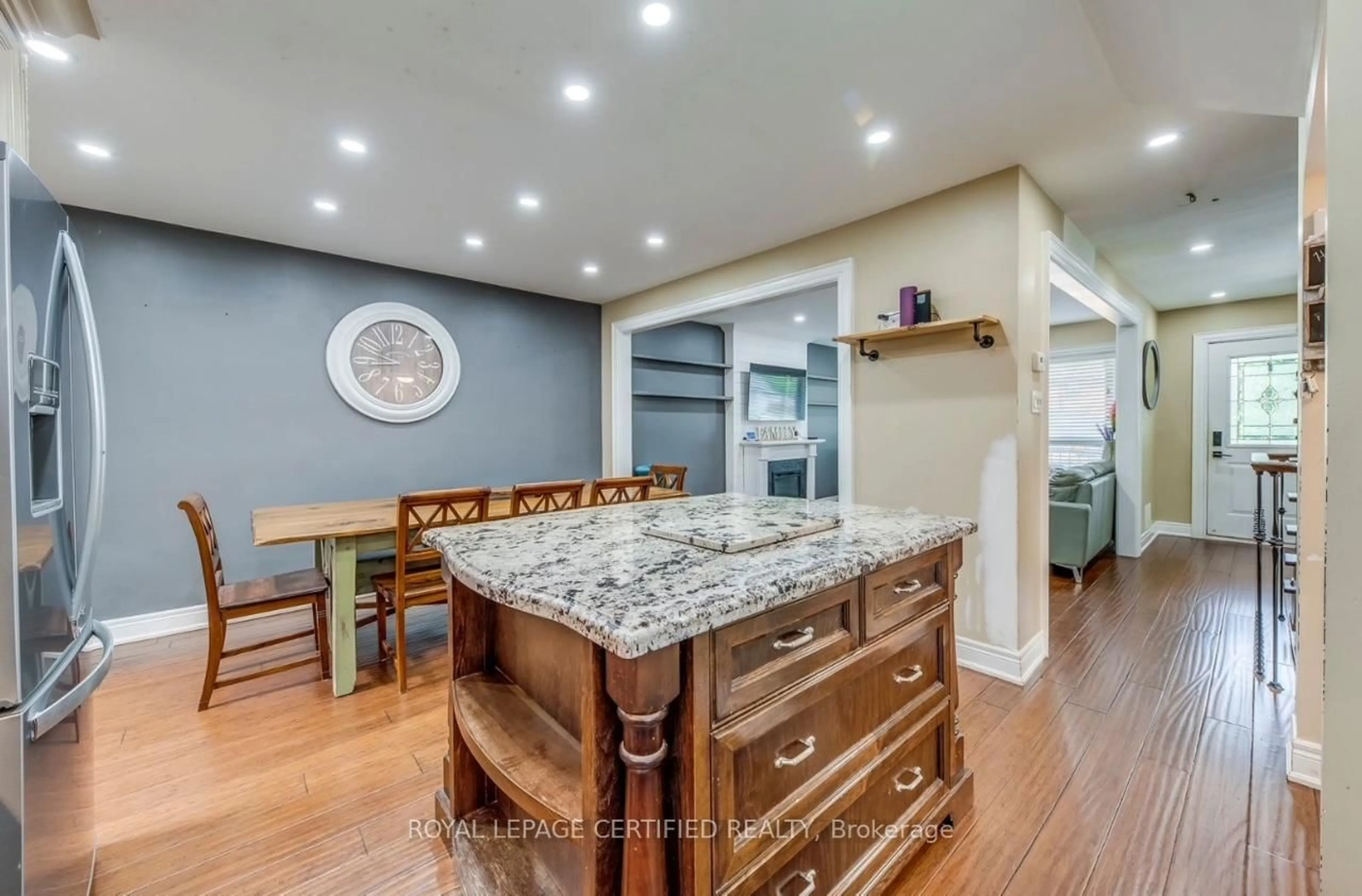 Open concept kitchen, unknown for 5 Hilldale Rd, Toronto Ontario M6N 3Y1