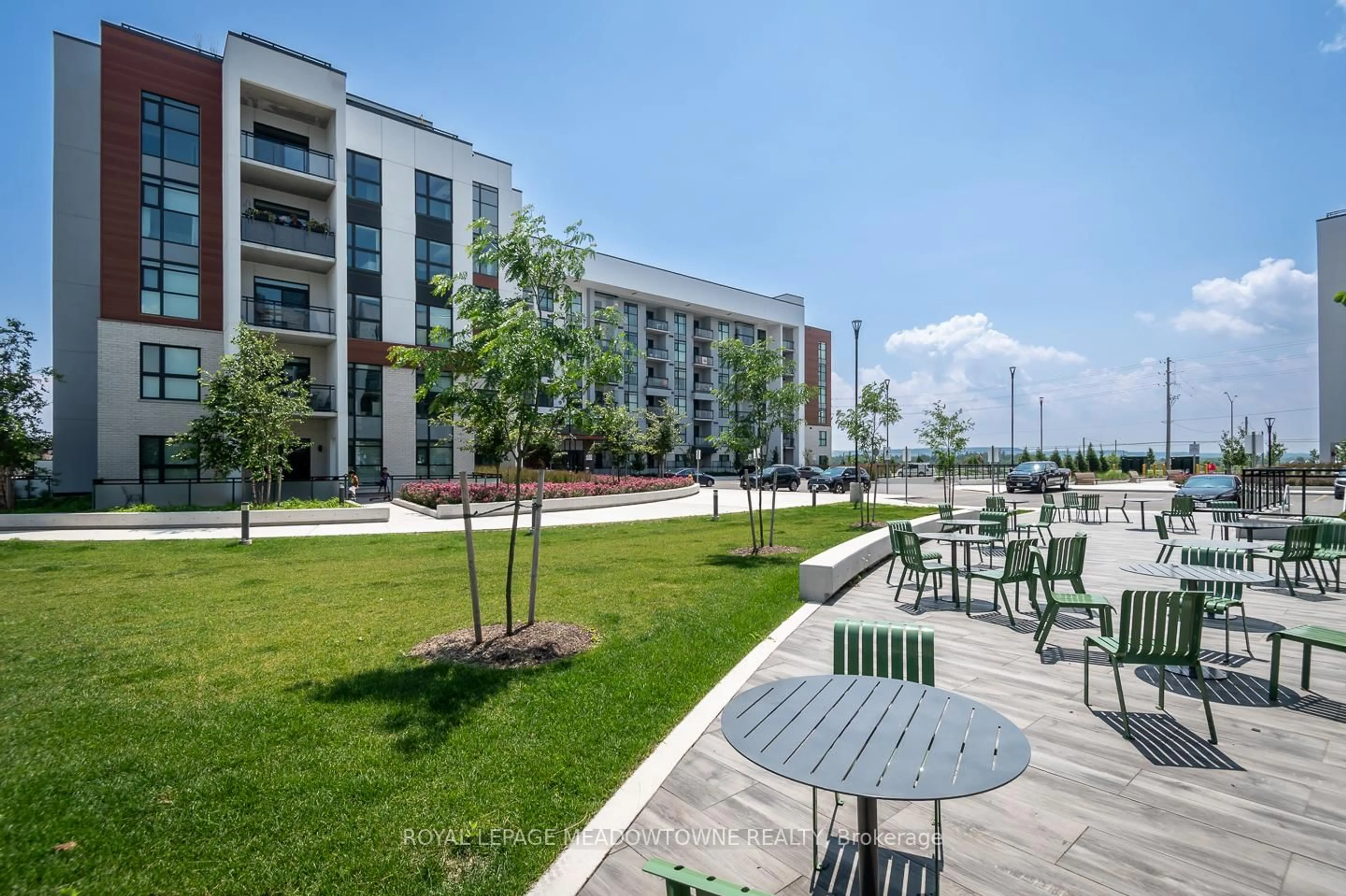 Patio, water/lake/river/ocean view for 480 Gordon Krantz Ave #308, Milton Ontario L9E 1Z4