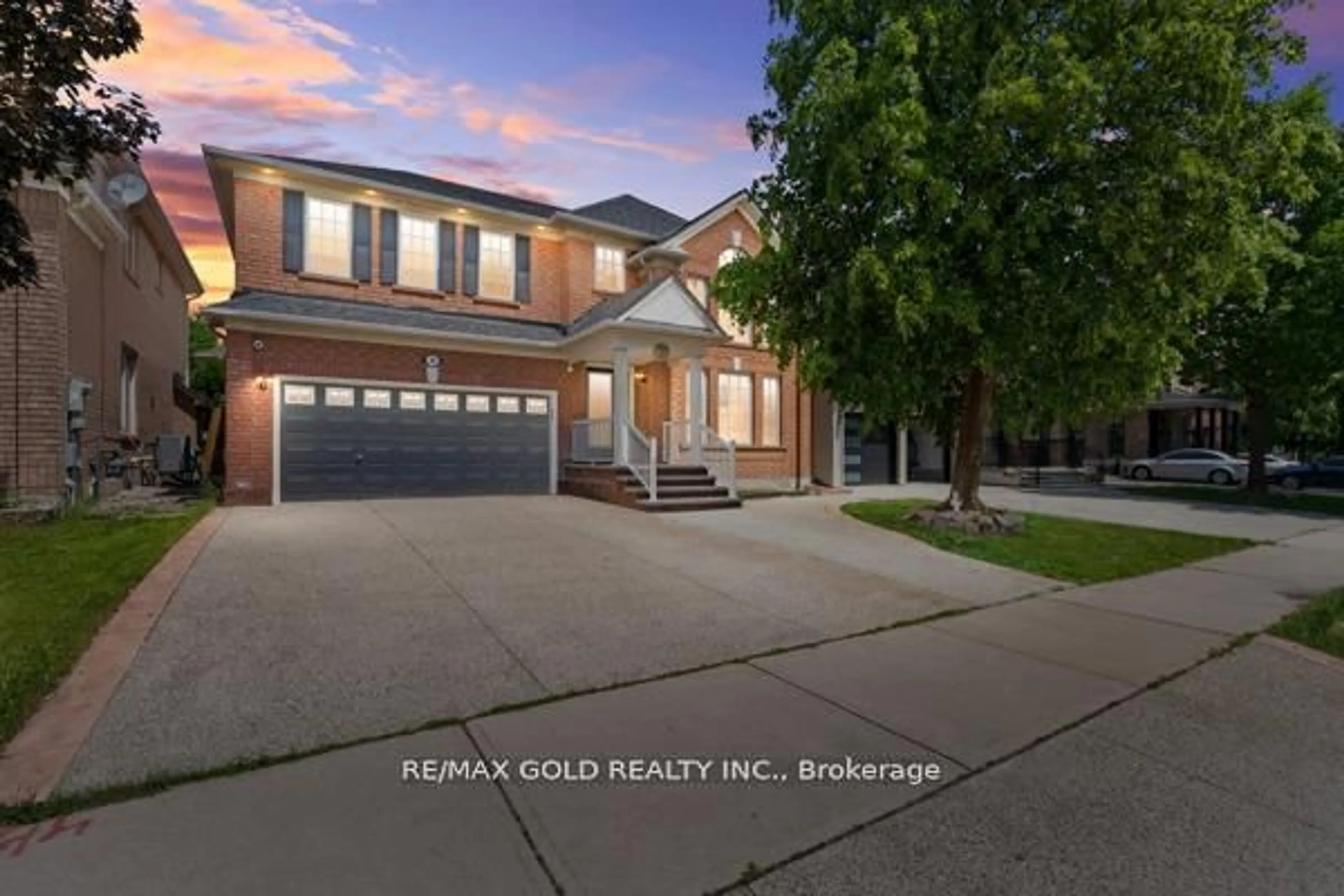 Home with brick exterior material, street for 16 Upshall Dr, Brampton Ontario L6P 1E1