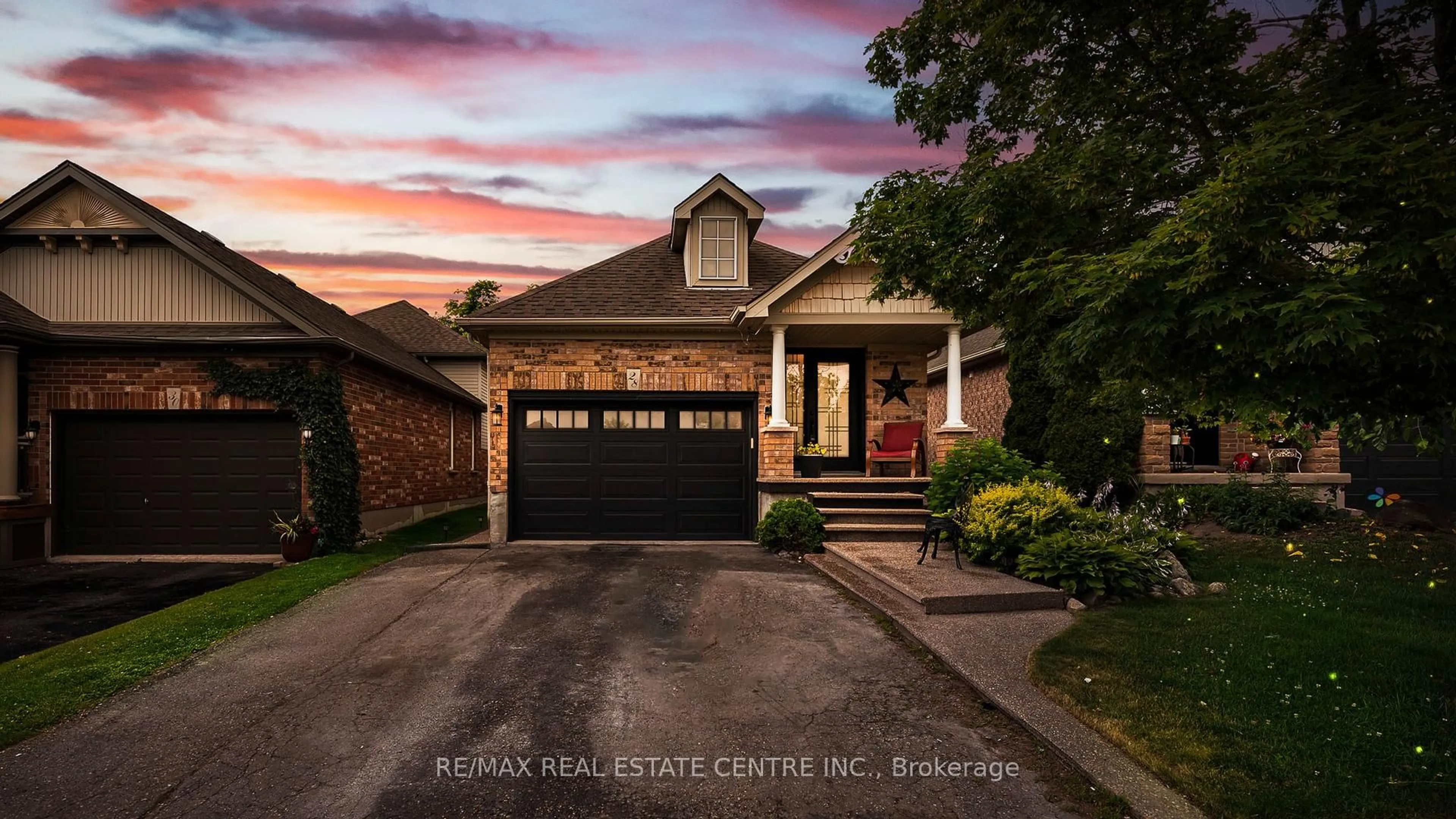 Home with brick exterior material, street for 28 Henderson St, Orangeville Ontario L9W 5G1