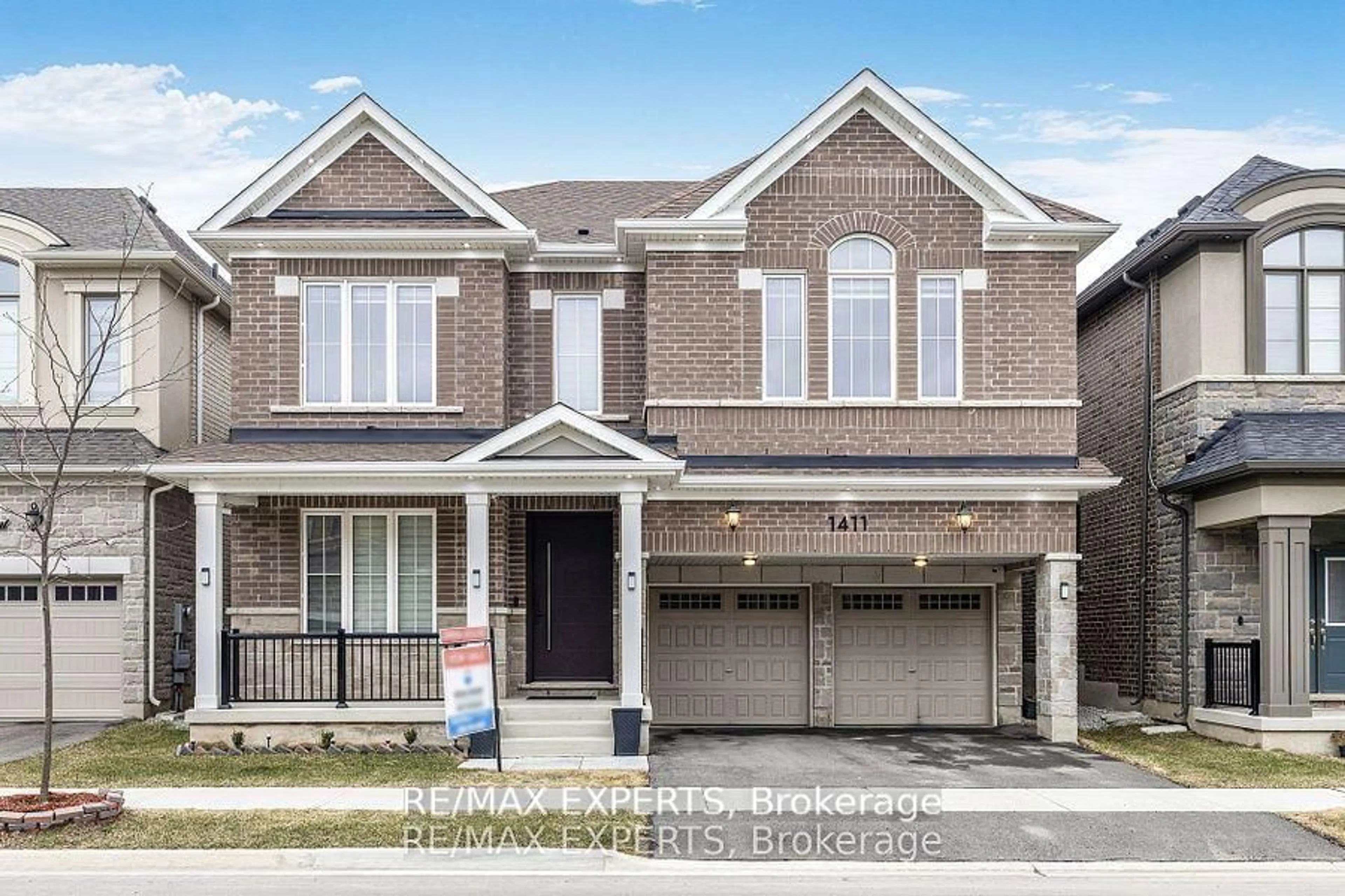 Home with brick exterior material, street for 1411 Lobelia Cresent Cres, Milton Ontario L9E 1X1