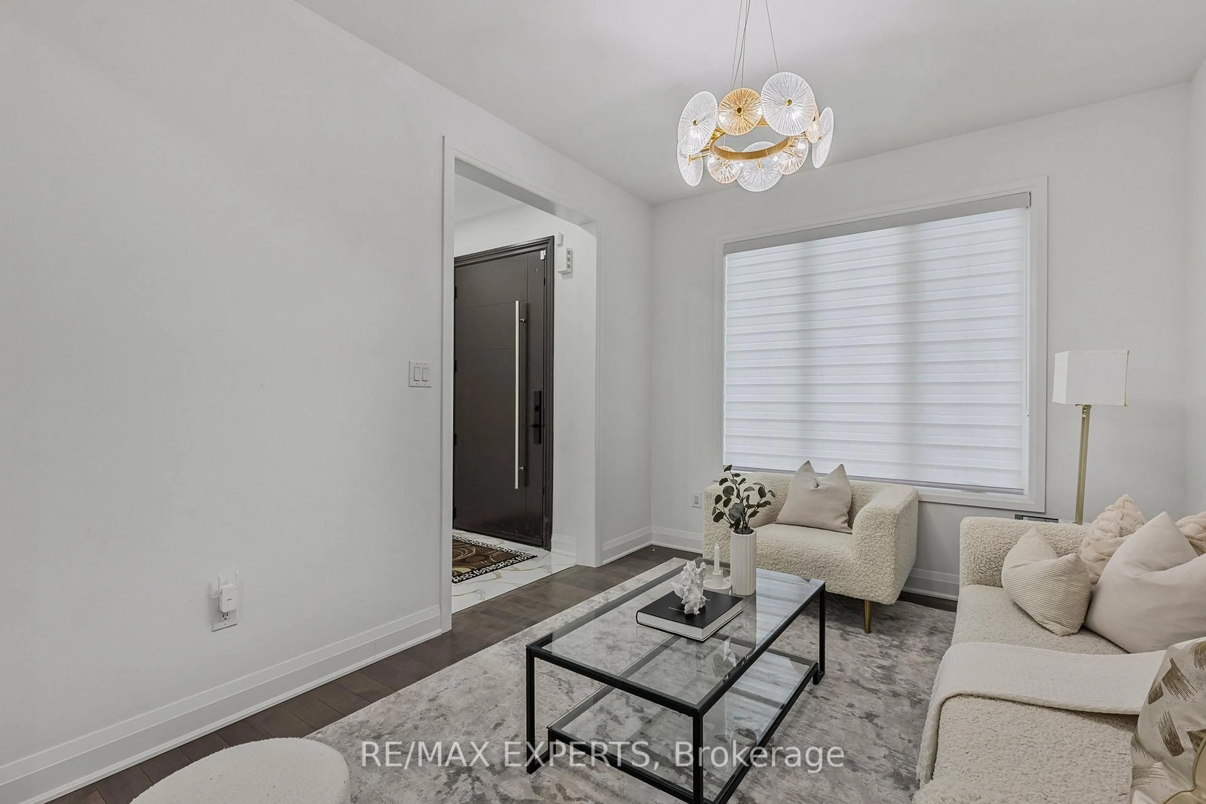 Living room with furniture, unknown for 1411 Lobelia Cresent Cres, Milton Ontario L9E 1X1