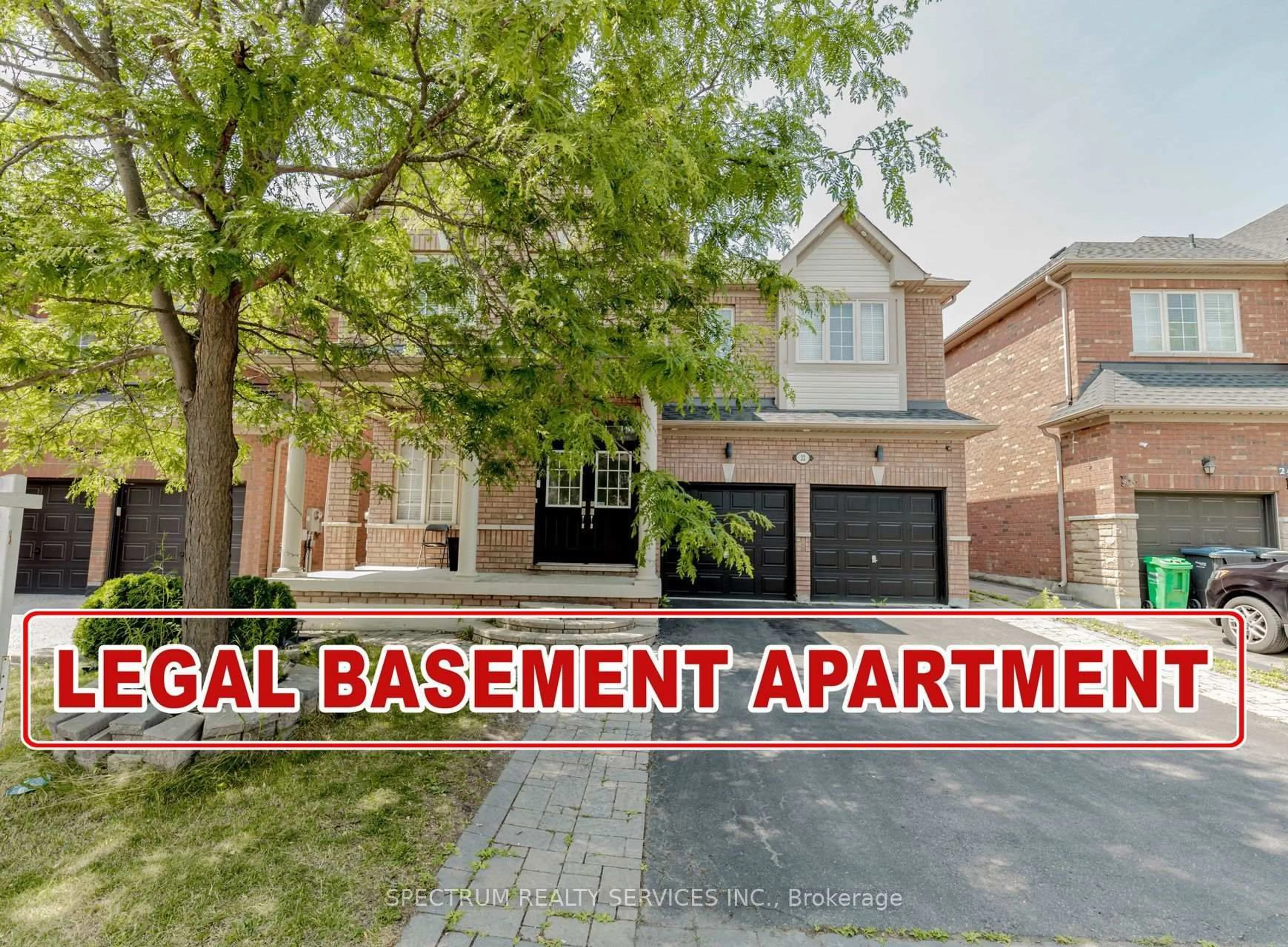 Home with brick exterior material, street for 22 Ungava Bay Rd, Brampton Ontario L6R 3M5