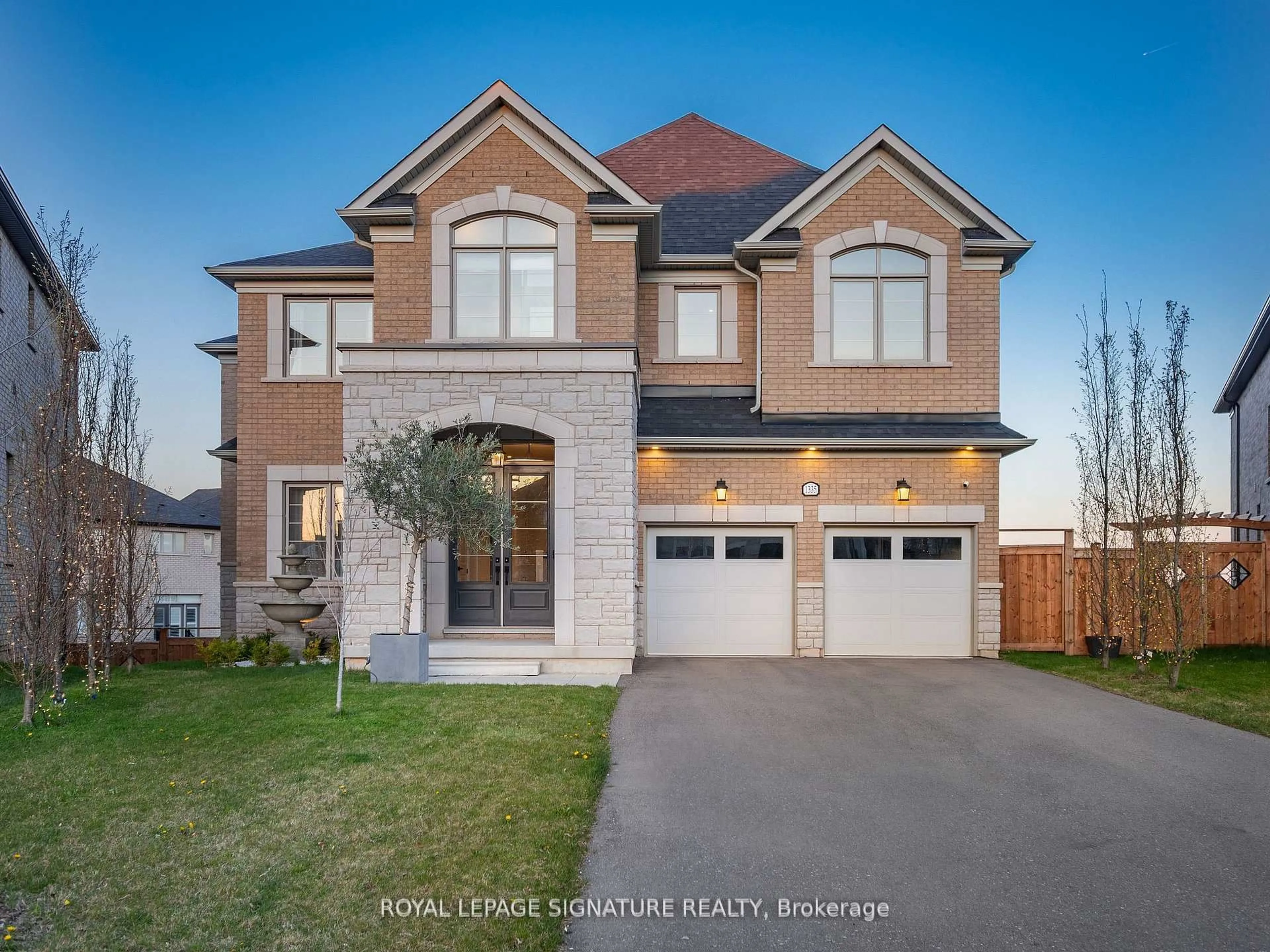 Home with brick exterior material, street for 1335 Britton Cres, Milton Ontario L9E 1L5