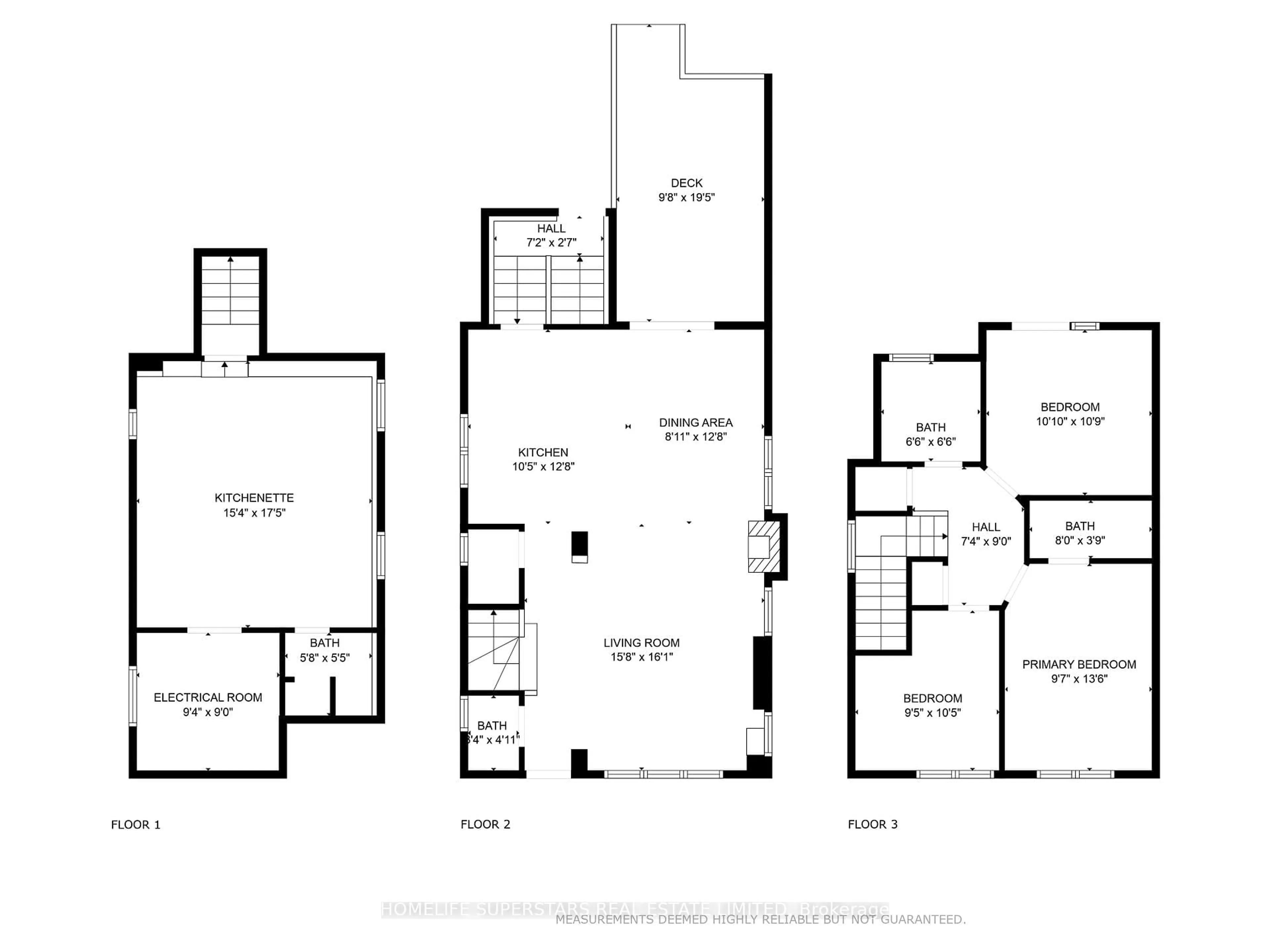 Floor plan for 5 Aldgate Ave, Toronto Ontario M8Y 3L4