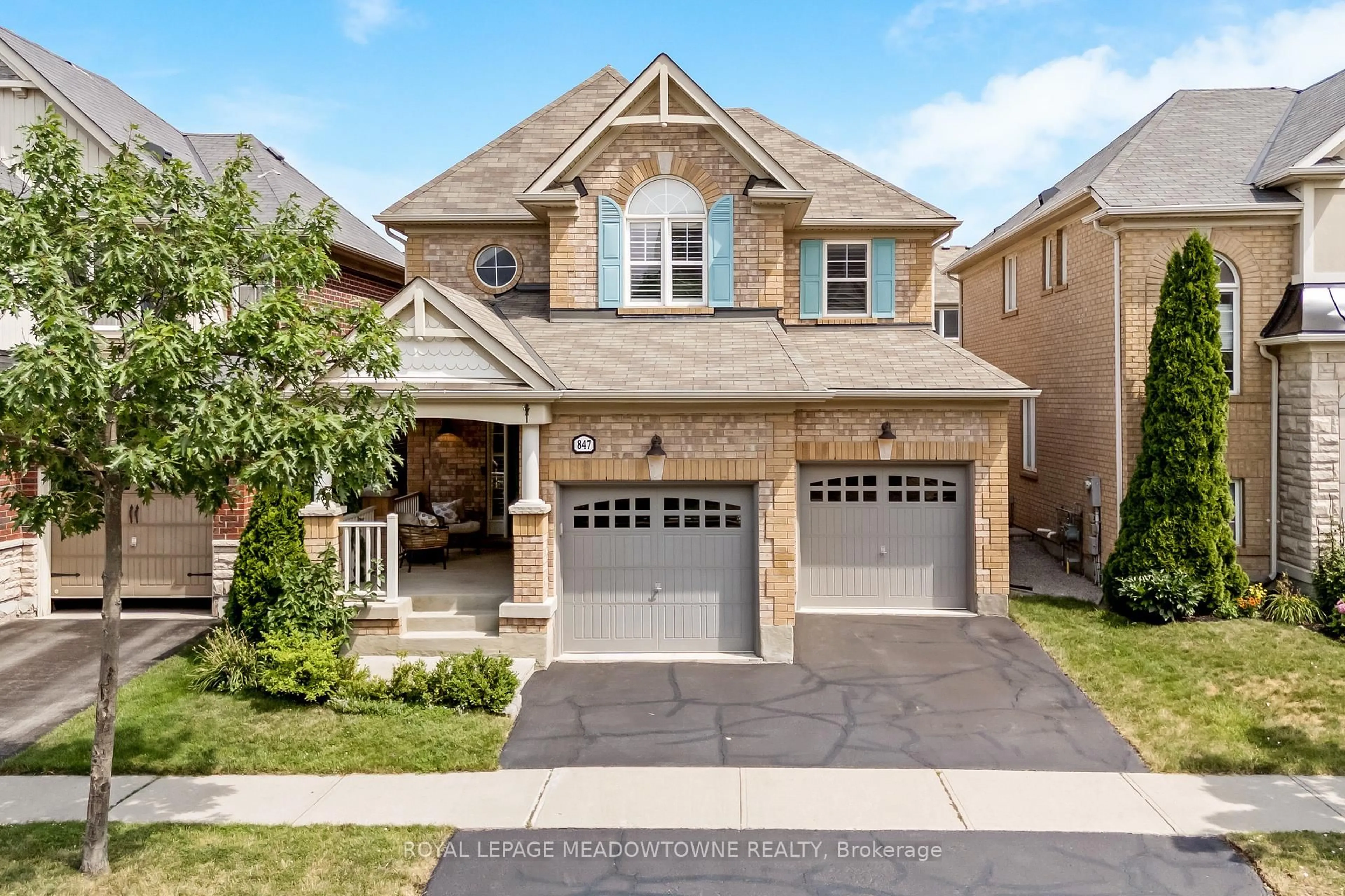 Home with brick exterior material, street for 847 Etherington Way, Milton Ontario L9T 0Z1