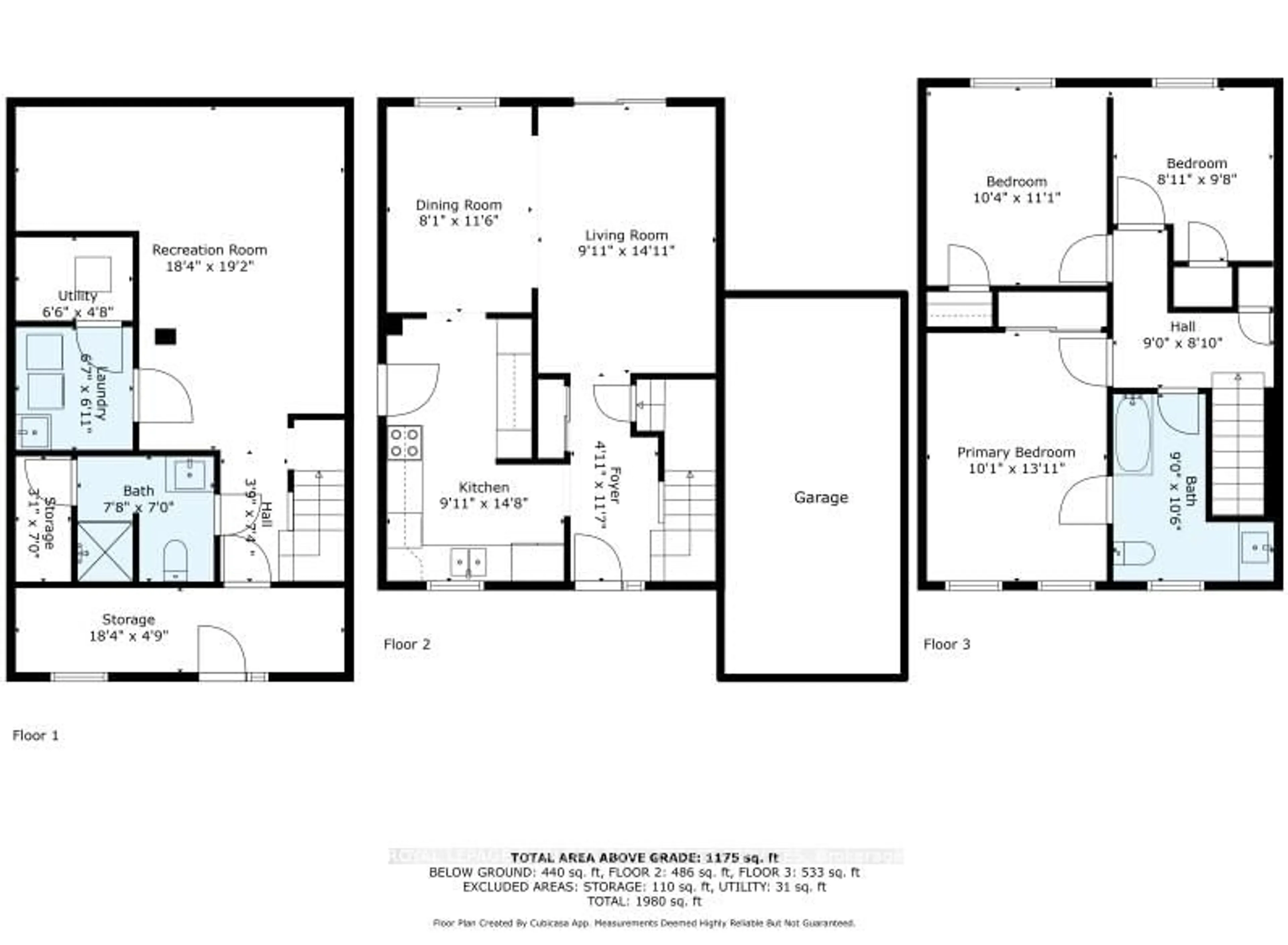 Floor plan for 180 Riverview St, Oakville Ontario L6L 5S5