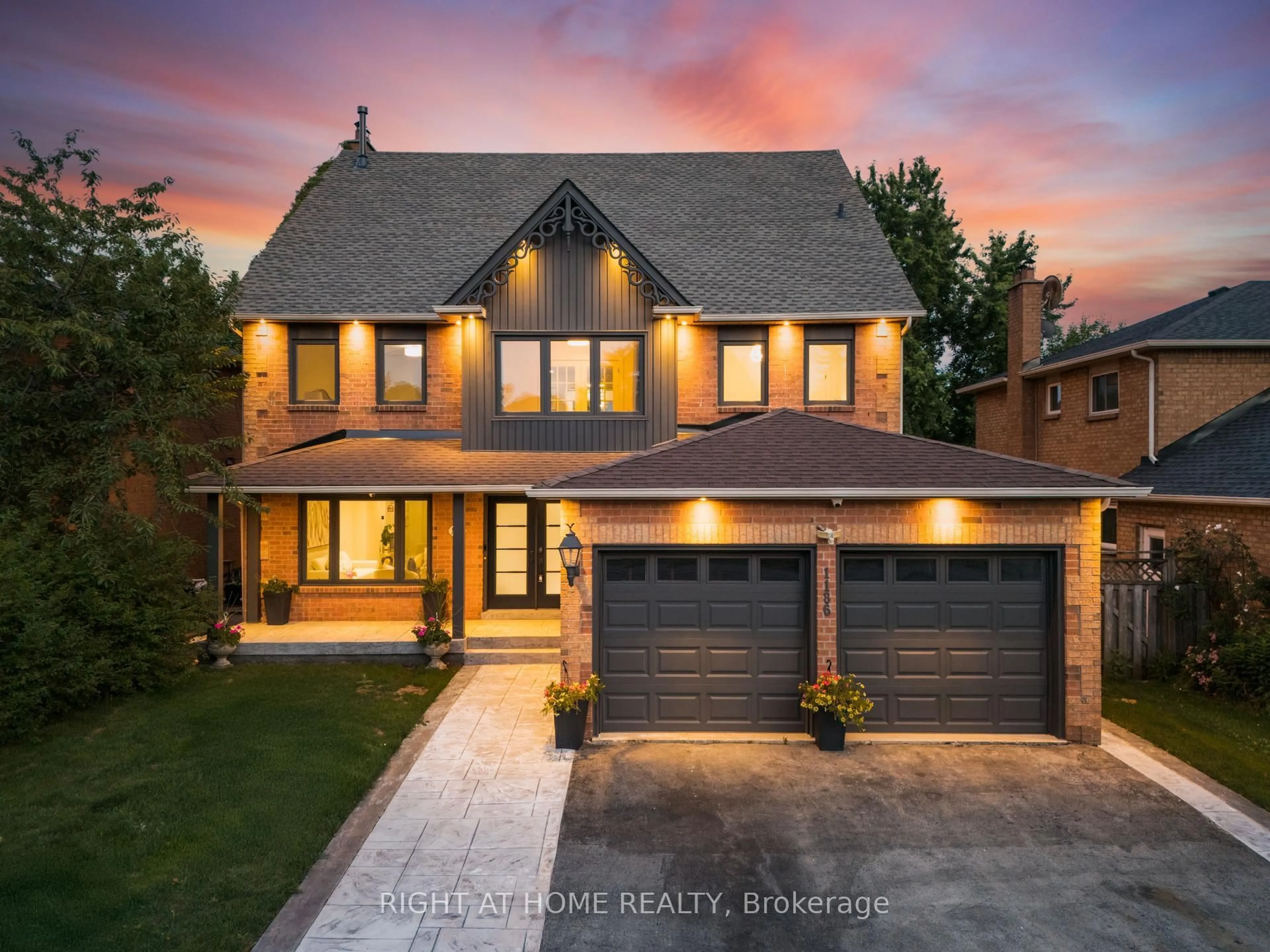 Home with brick exterior material, street for 1186 Glenashton Dr, Oakville Ontario L6H 5L7