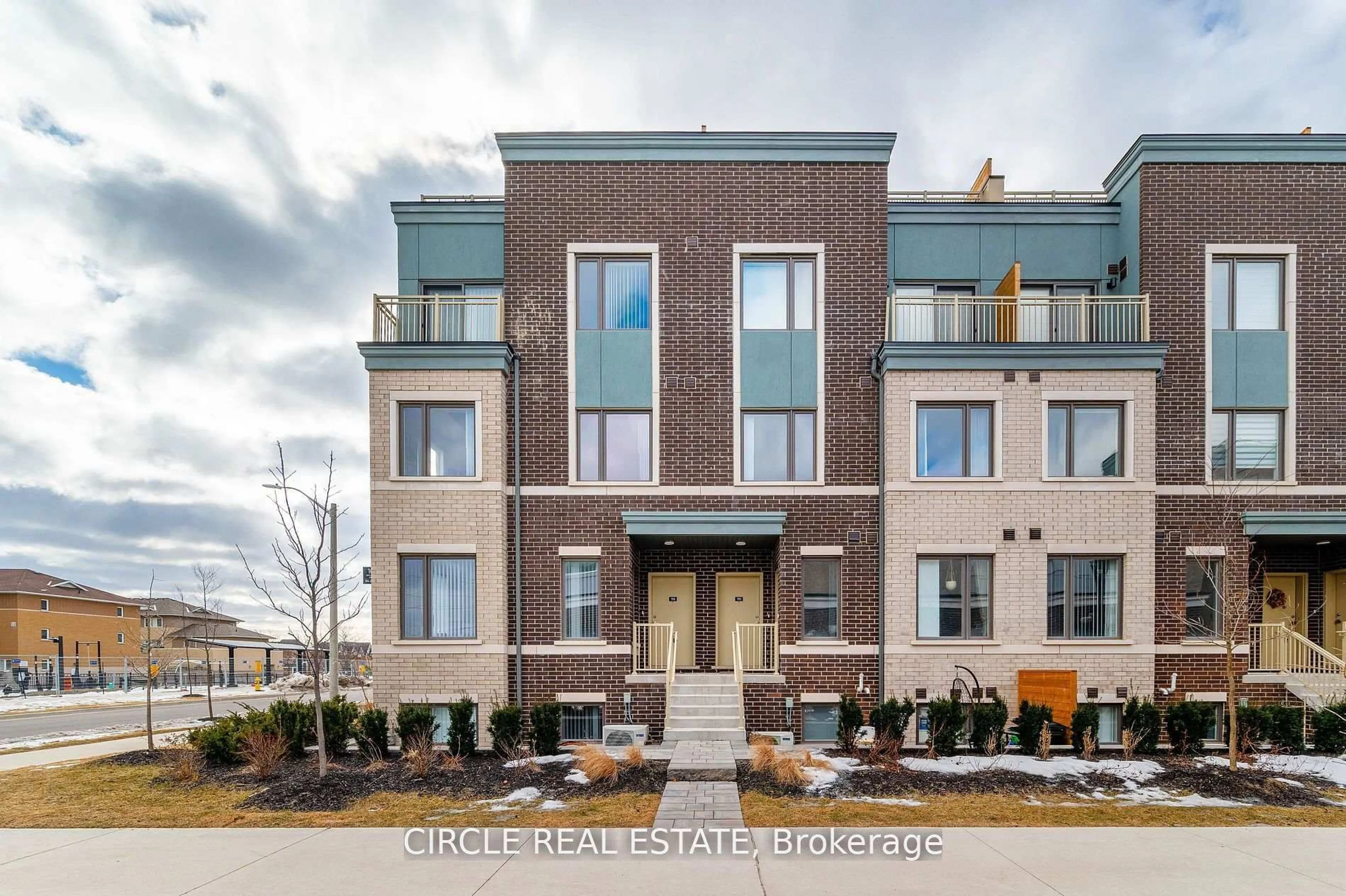 Home with brick exterior material, street for 10 Lloyd Janes Lane #194, Toronto Ontario M8V 2C7