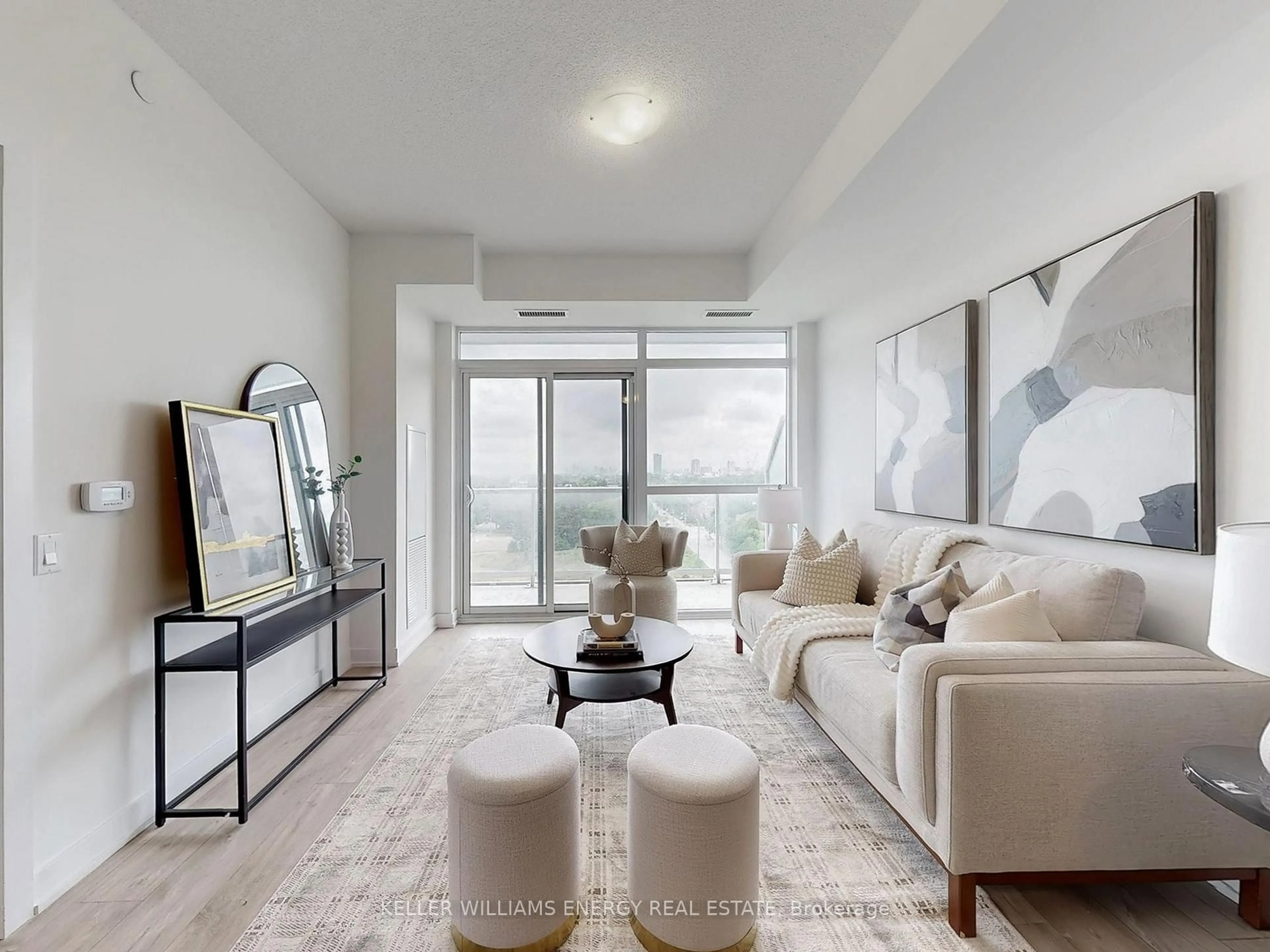 Living room with furniture, unknown for 251 Manitoba St #1021, Toronto Ontario M8Y 0C7
